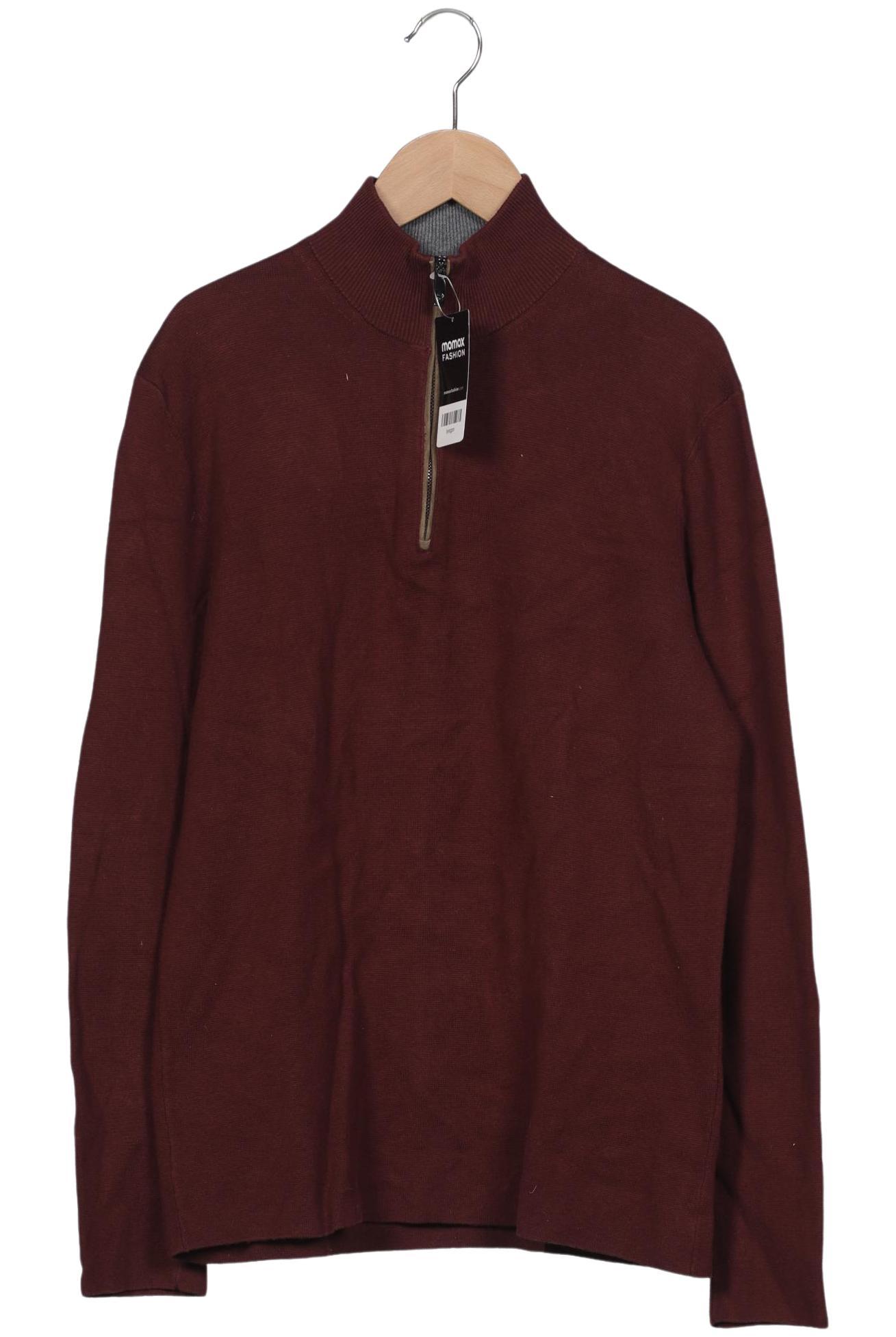 

Massimo Dutti Herren Pullover, bordeaux, Gr. 48
