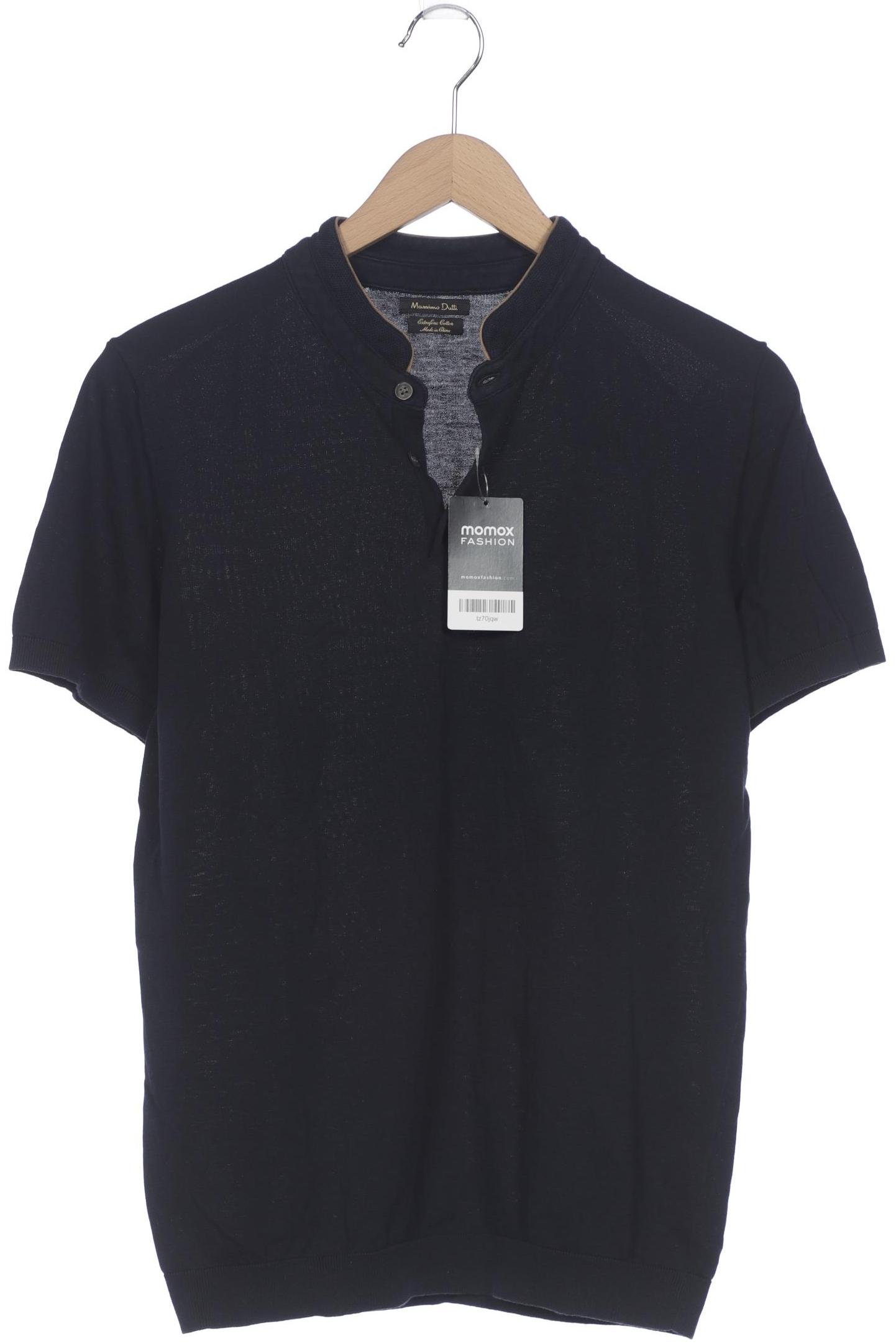 

Massimo Dutti Herren Poloshirt, marineblau, Gr. 52