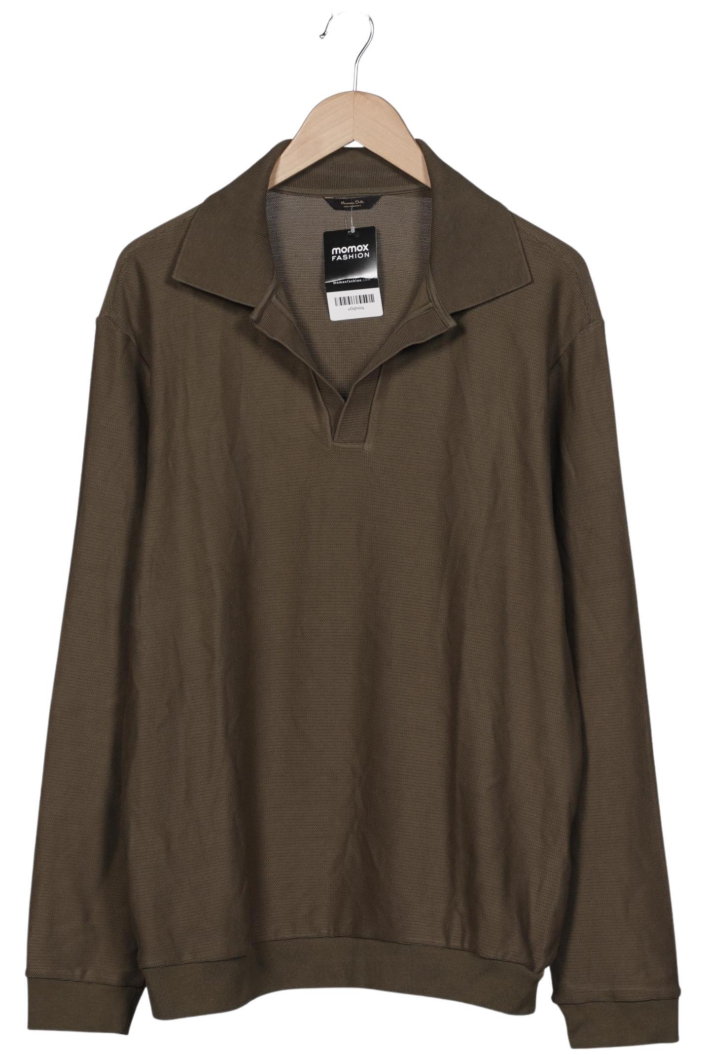 

Massimo Dutti Herren Poloshirt, grün, Gr. 54