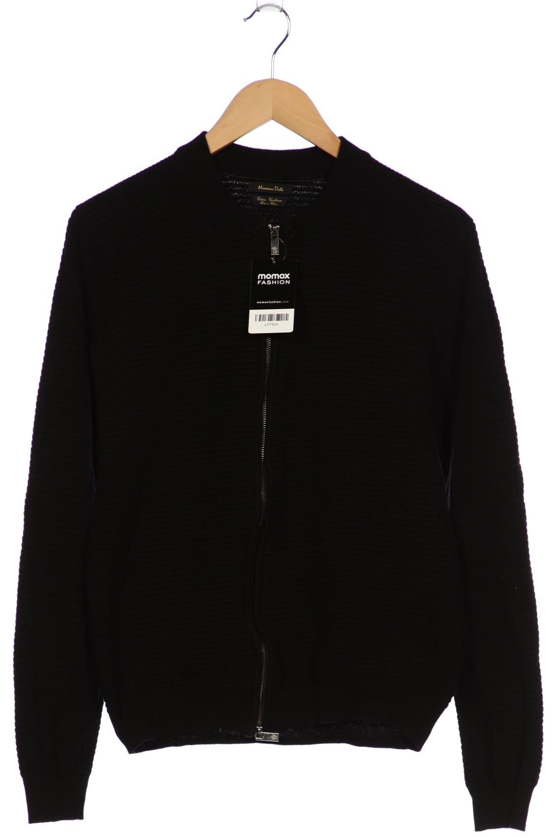 

Massimo Dutti Herren Strickjacke, schwarz, Gr. 52