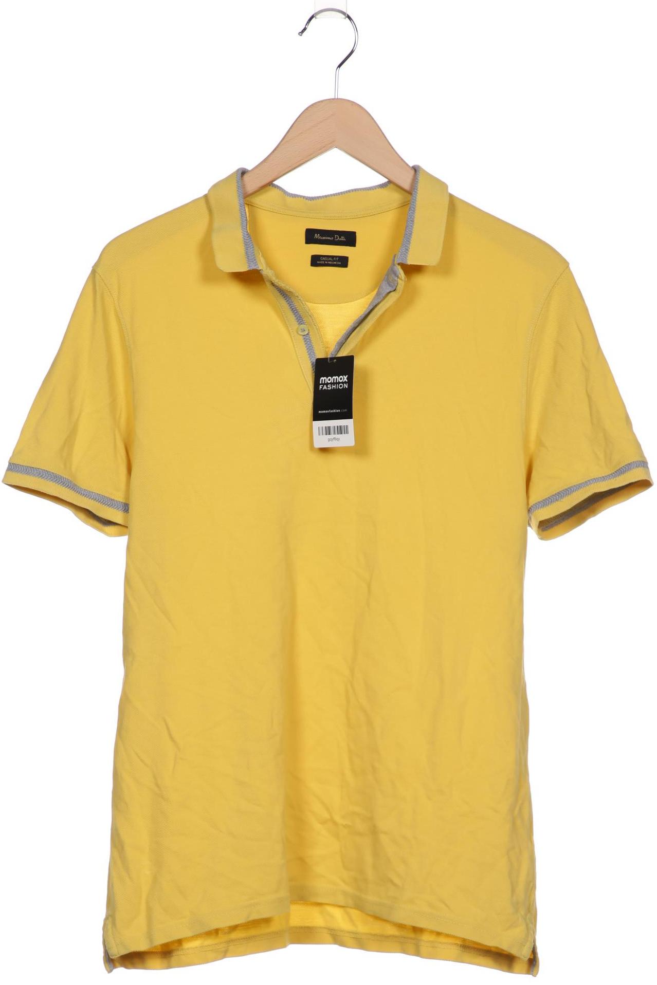 

Massimo Dutti Herren Poloshirt, gelb