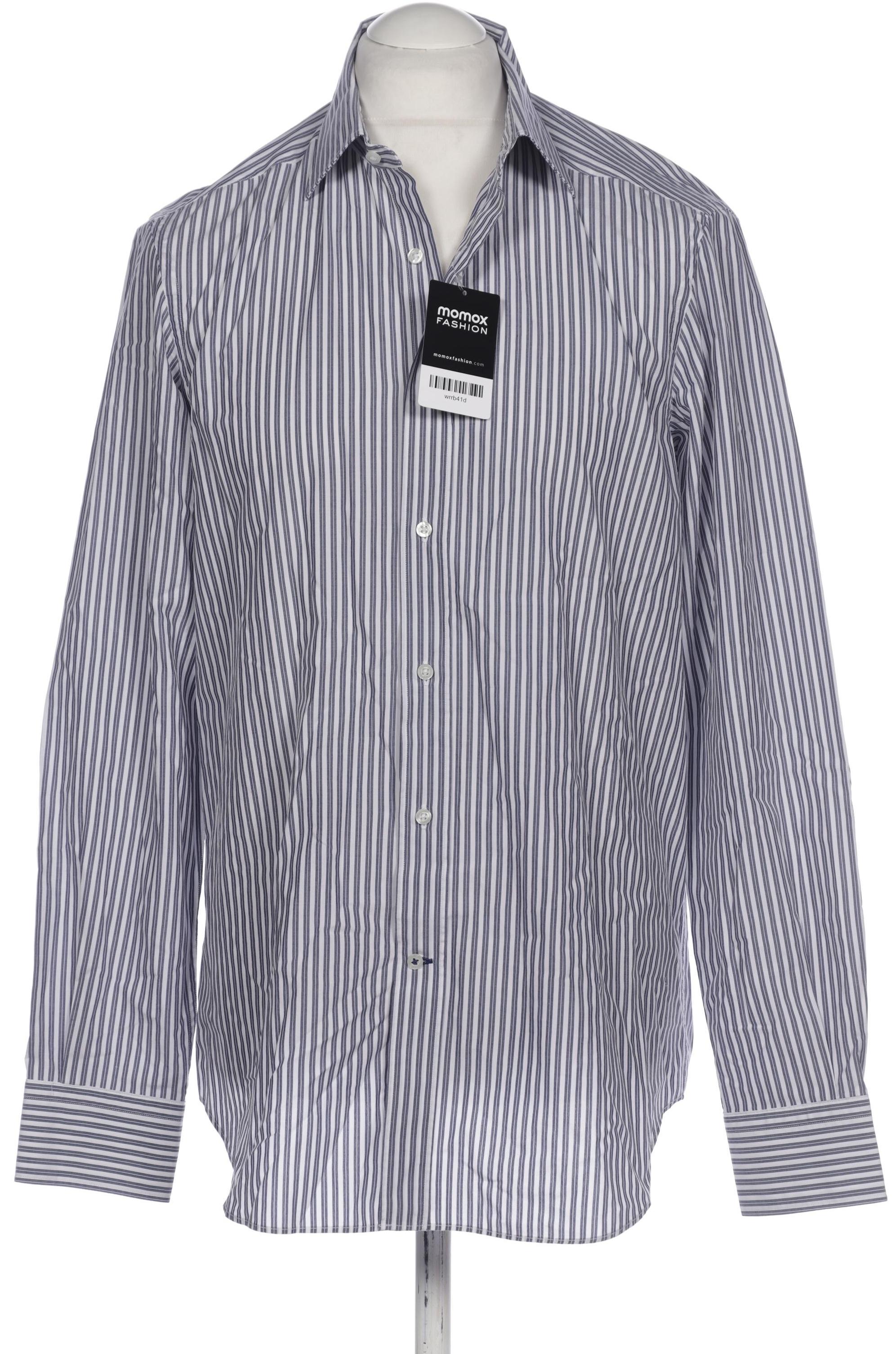 

Massimo Dutti Herren Hemd, marineblau, Gr. 52