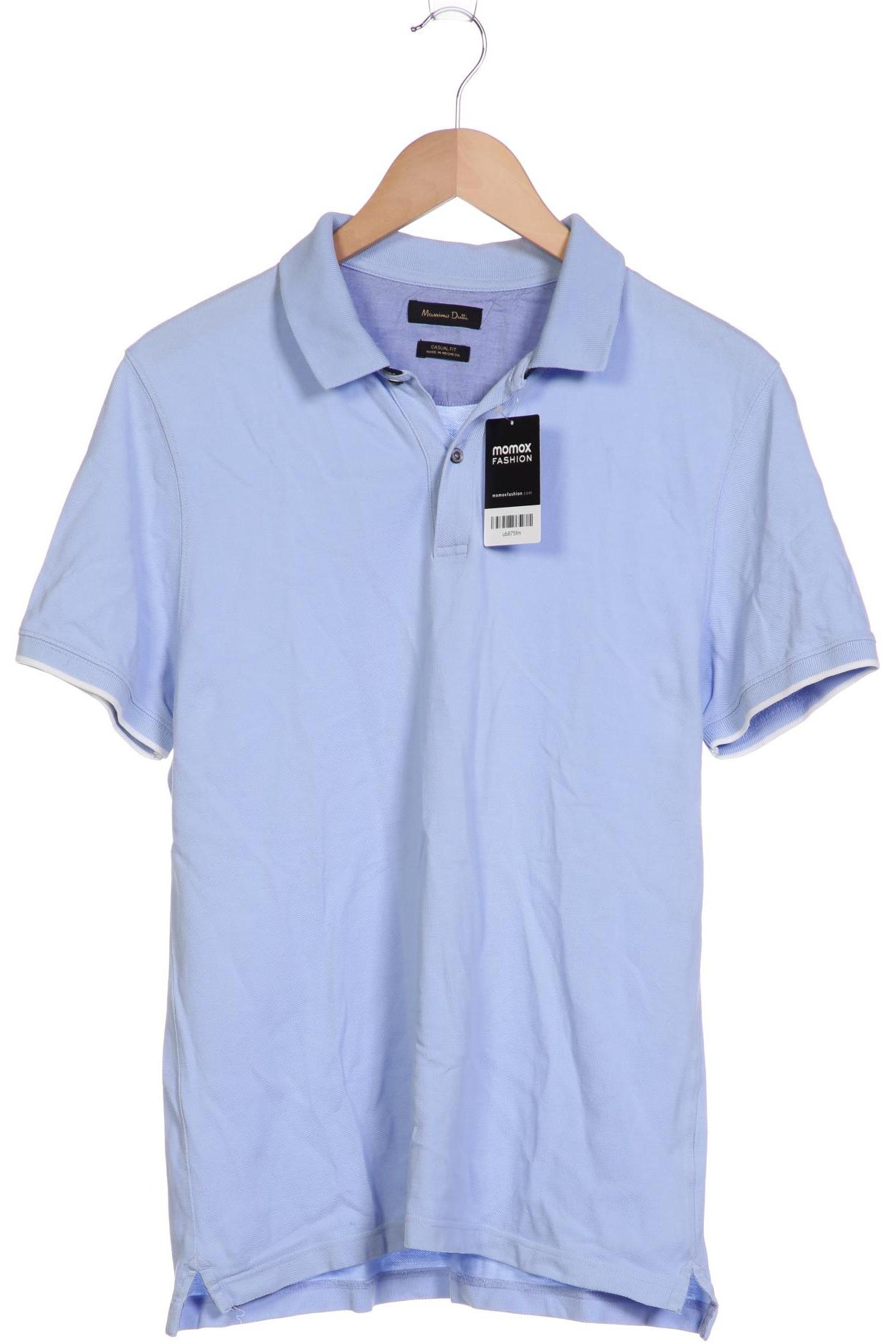 

Massimo Dutti Herren Poloshirt, hellblau