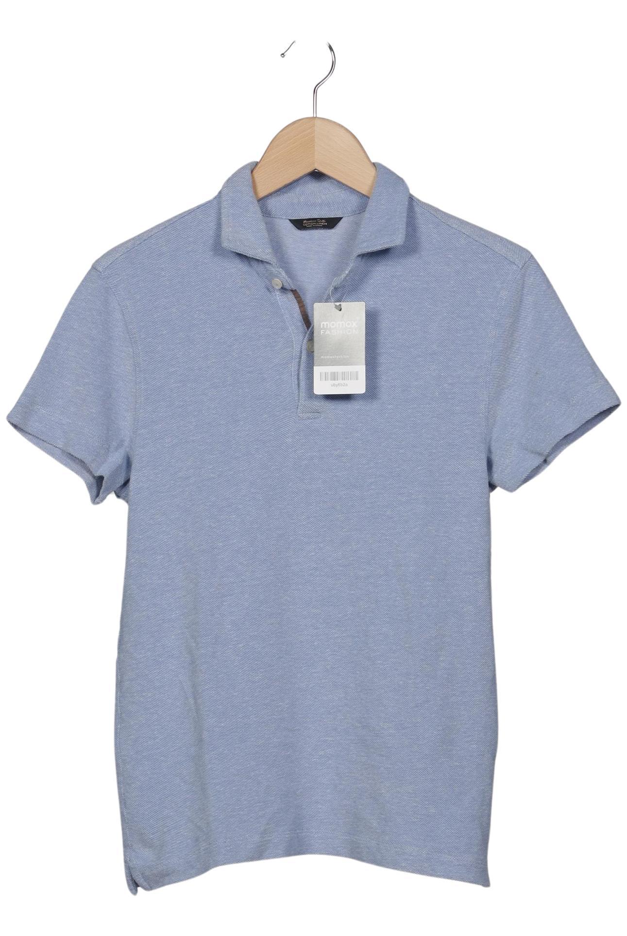 

Massimo Dutti Herren Poloshirt, hellblau, Gr. 48