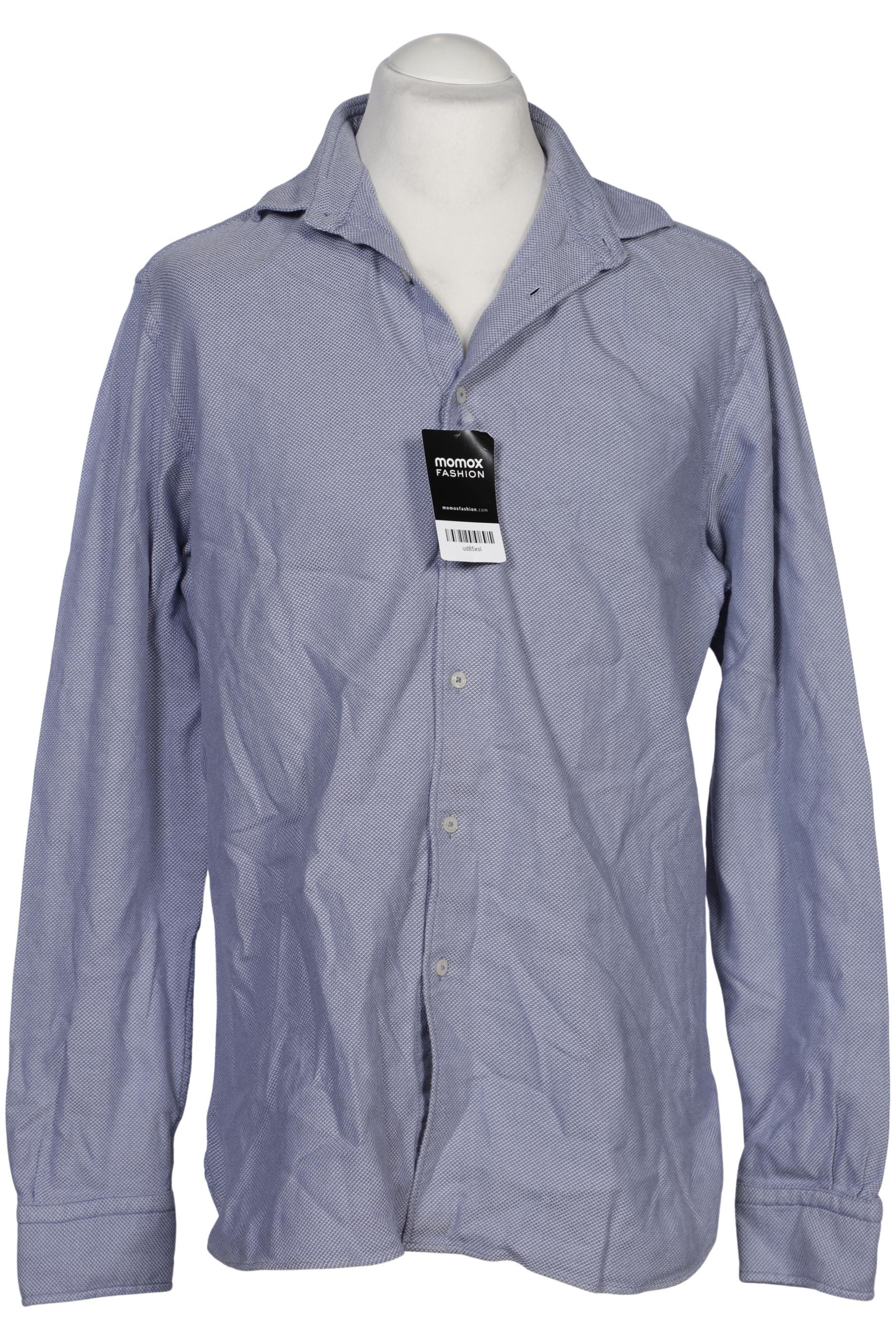 

Massimo Dutti Herren Hemd, hellblau, Gr. 54