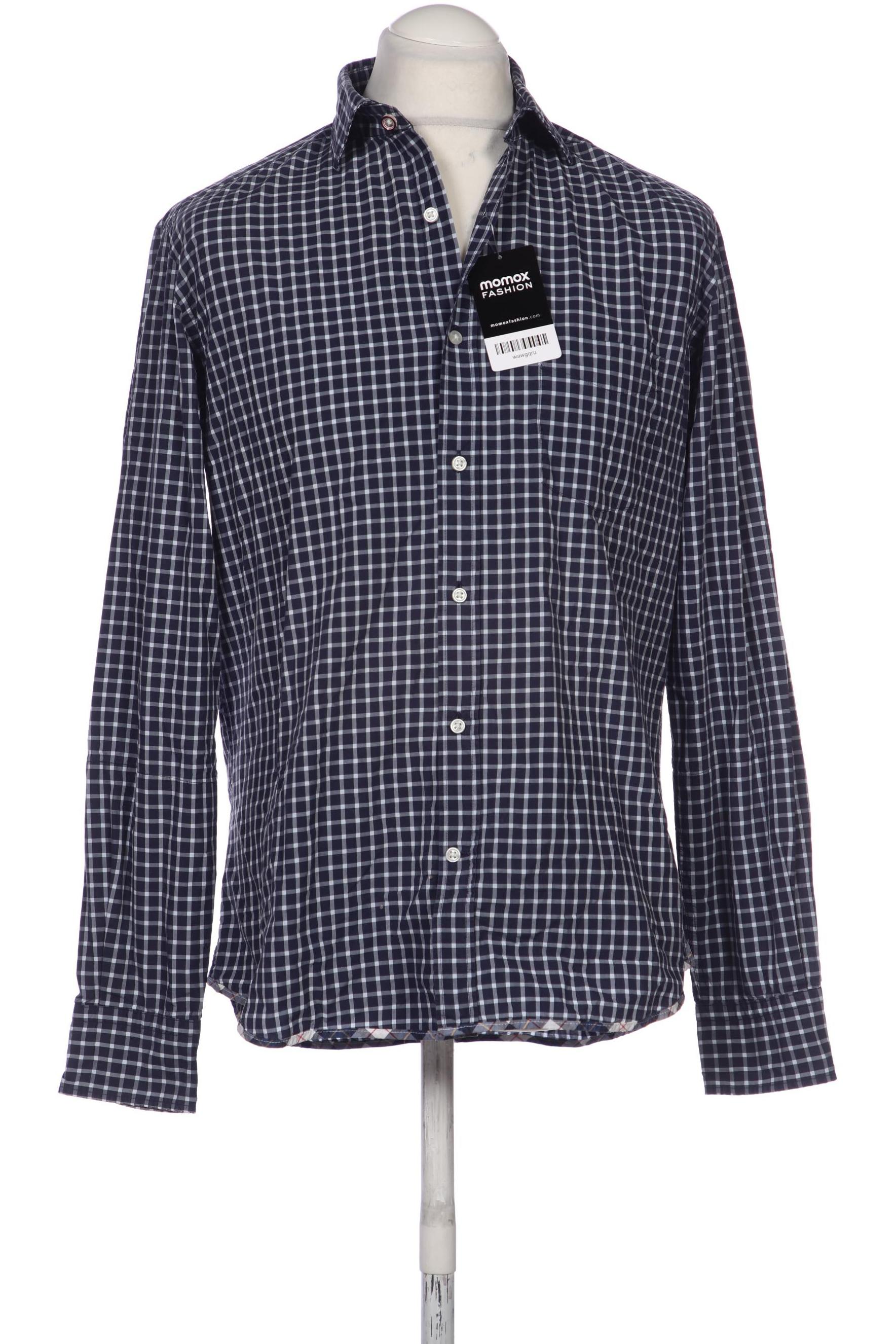 

Massimo Dutti Herren Hemd, marineblau, Gr. 52