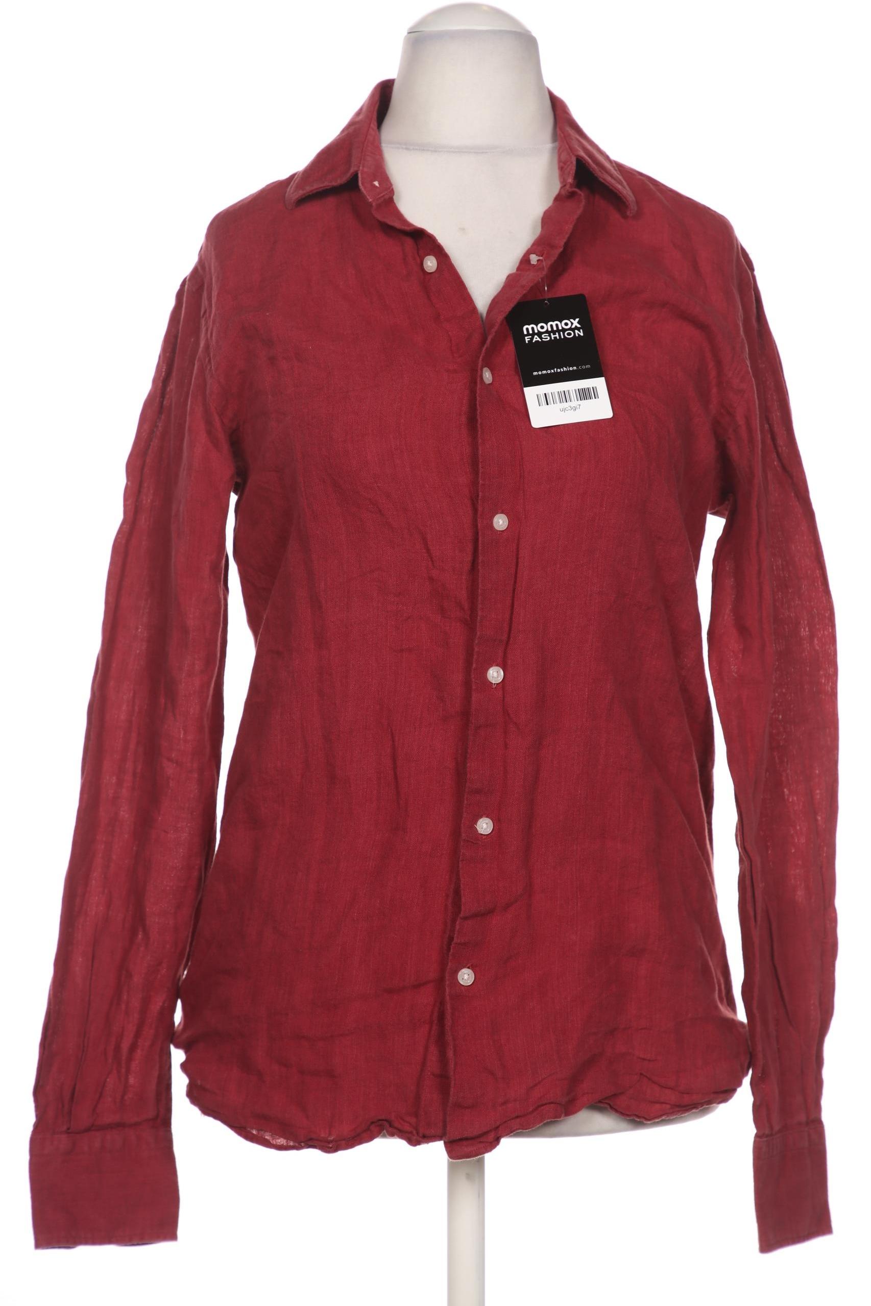 

Massimo Dutti Herren Hemd, bordeaux, Gr. 46