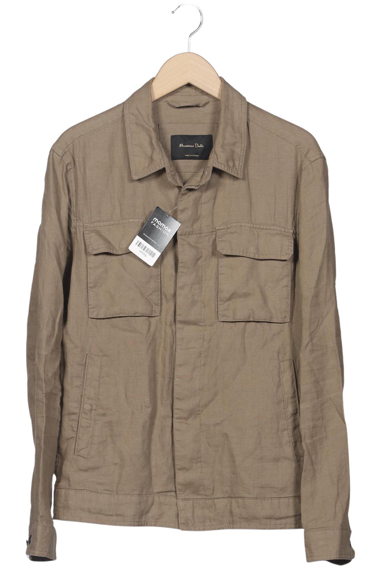 

Massimo Dutti Herren Jacke, beige, Gr. 48