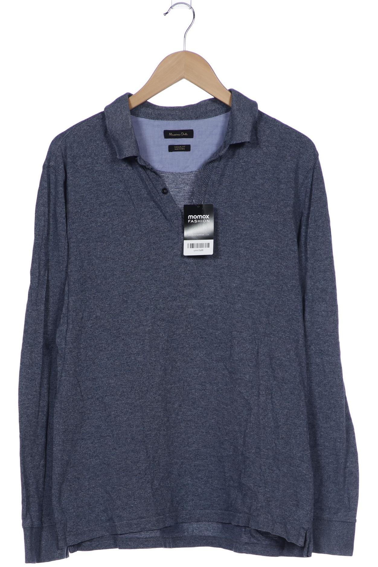 

Massimo Dutti Herren Poloshirt, marineblau, Gr. 54