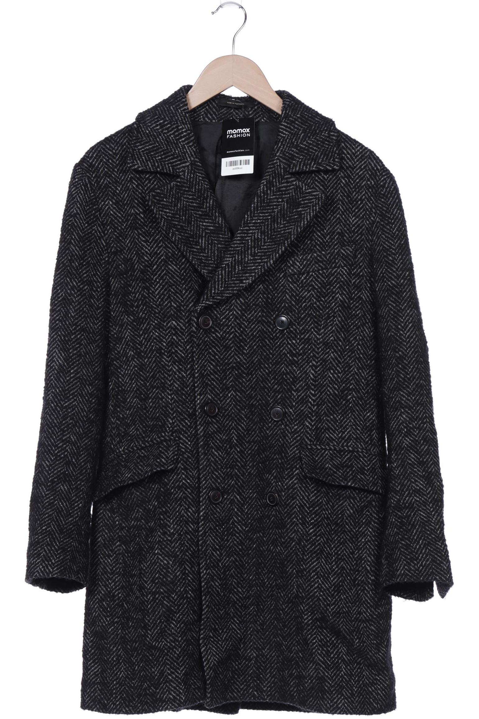 

Massimo Dutti Herren Mantel, schwarz, Gr. 46
