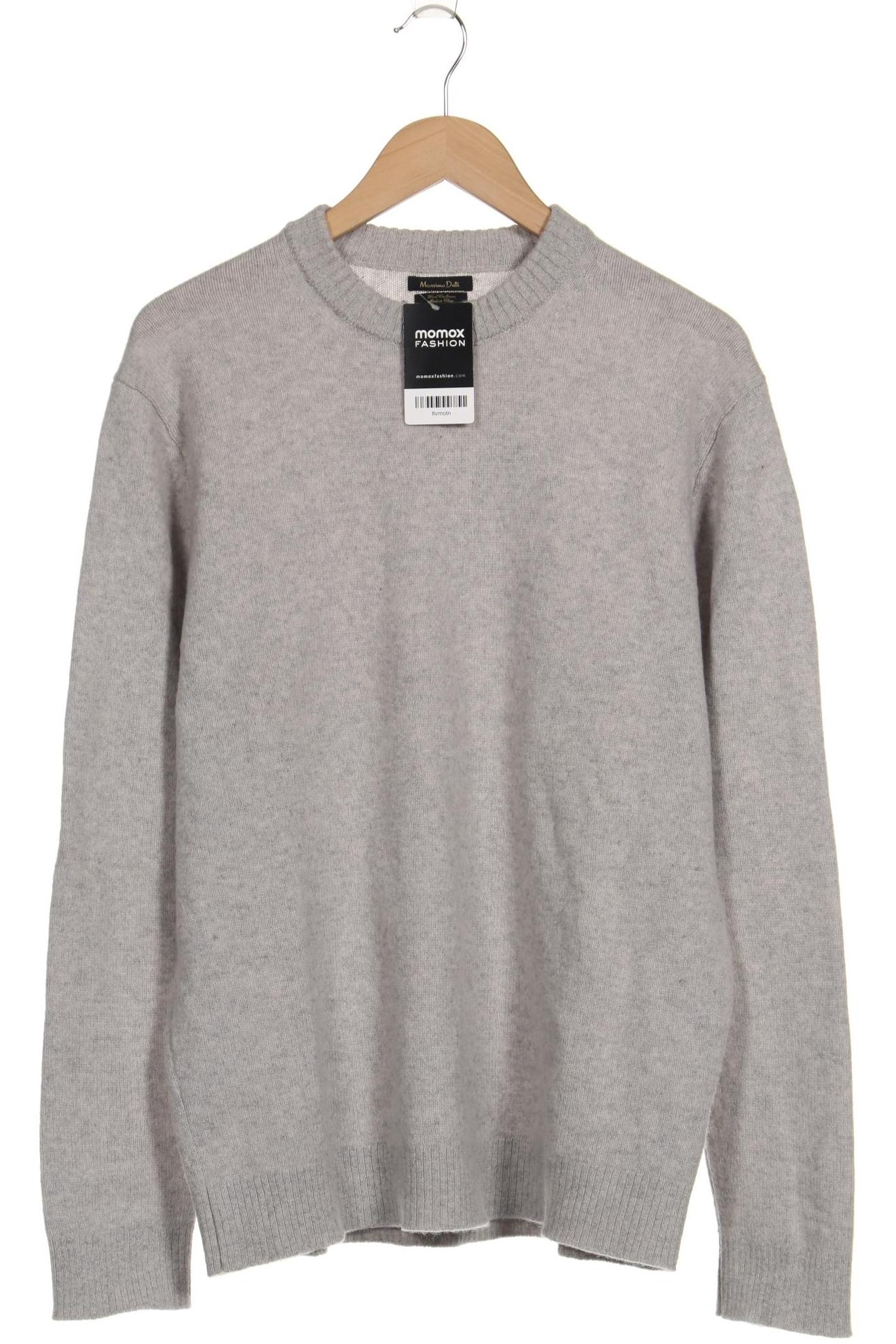 

Massimo Dutti Herren Pullover, grau, Gr. 54