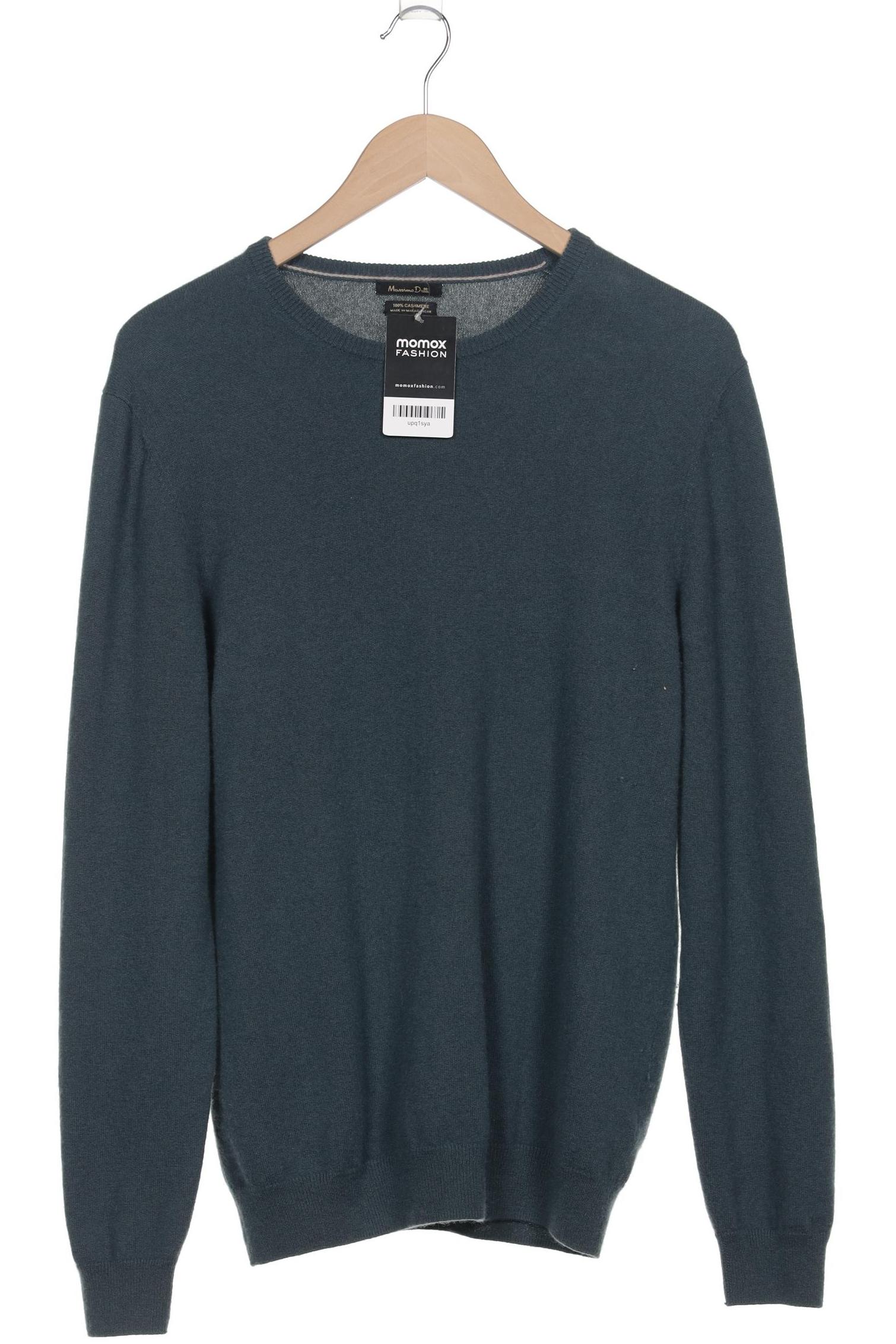 

Massimo Dutti Herren Pullover, türkis, Gr. 52