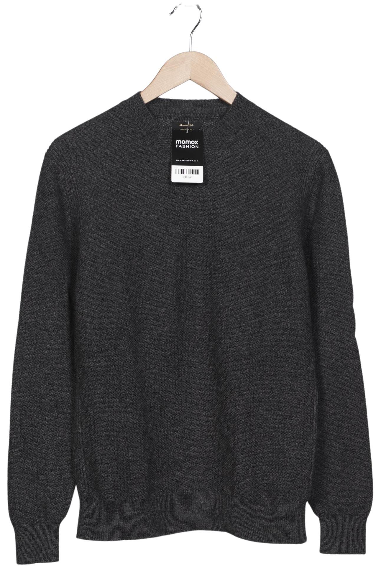 

Massimo Dutti Herren Pullover, grau, Gr. 48