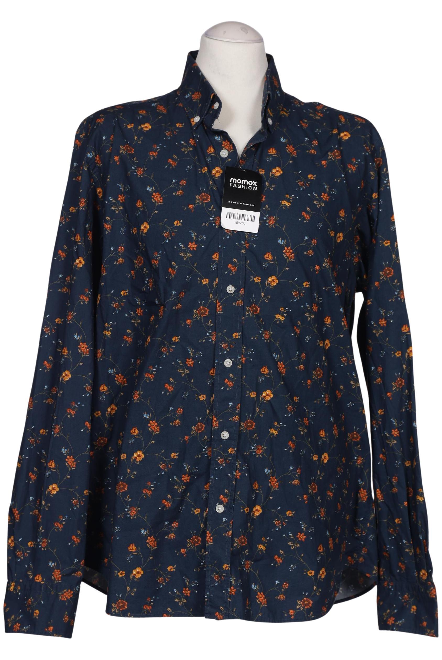 

Massimo Dutti Herren Hemd, marineblau, Gr. 54