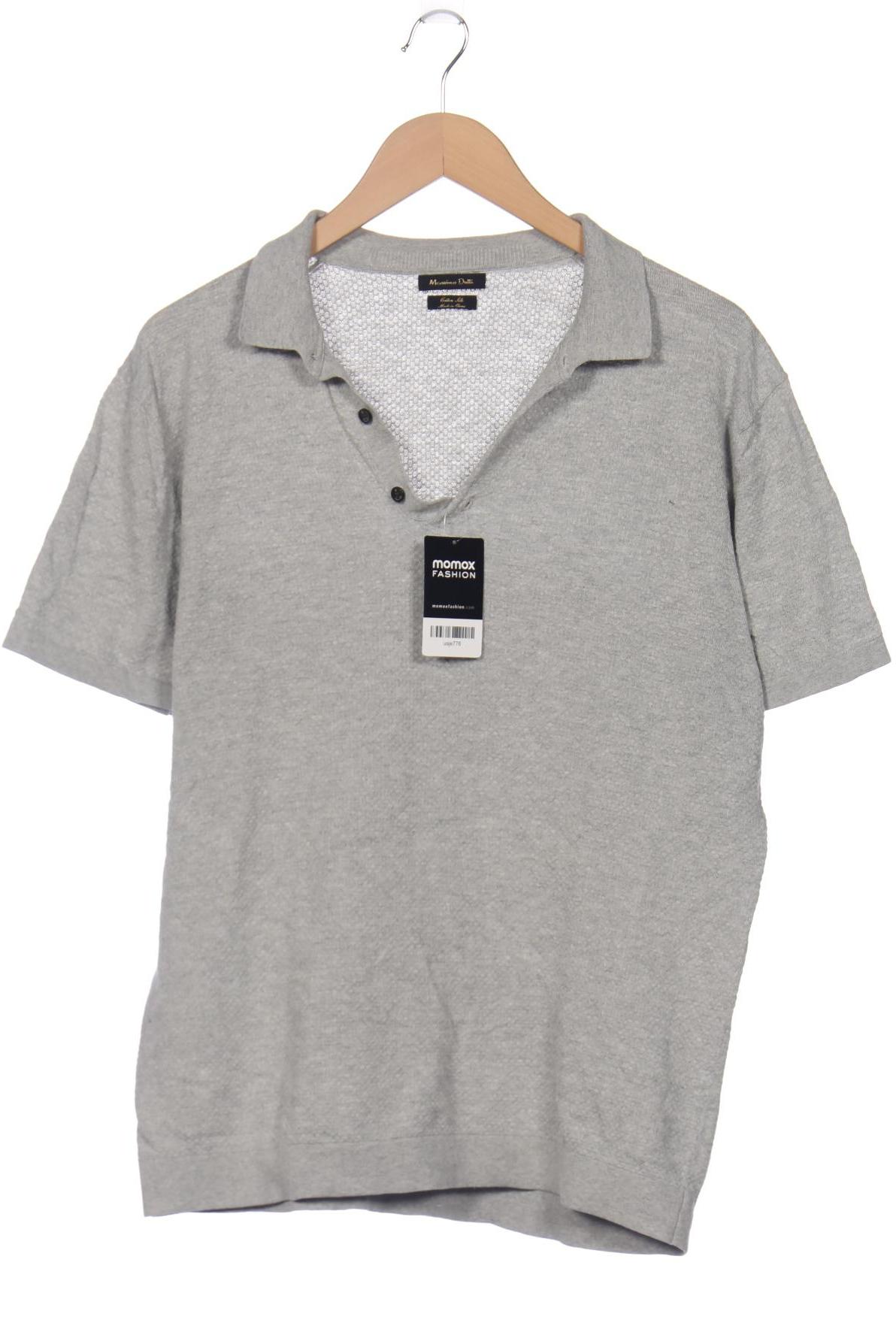 

Massimo Dutti Herren Poloshirt, grau