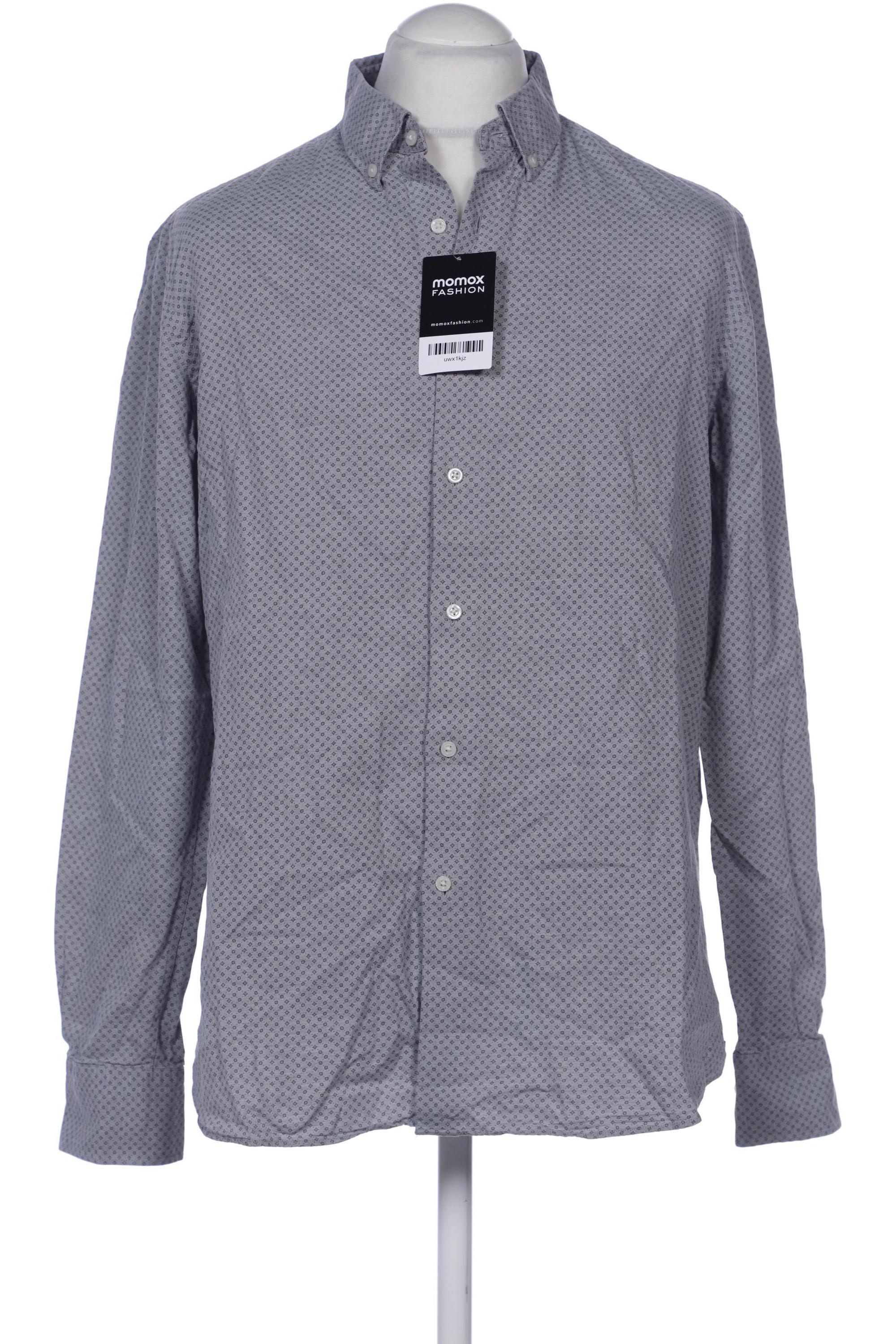 

Massimo Dutti Herren Hemd, grau, Gr. 54