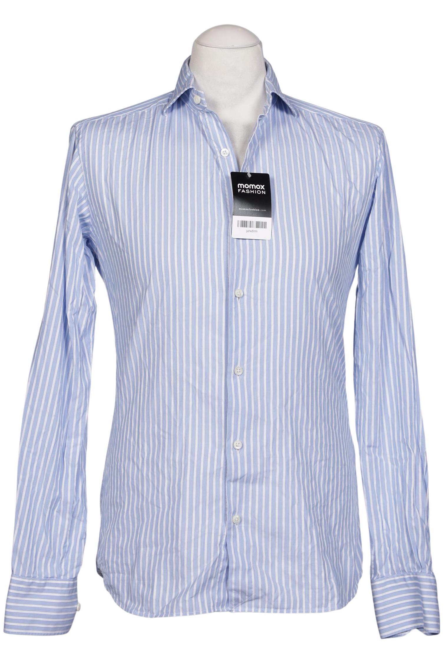 

Massimo Dutti Herren Hemd, blau, Gr. 48