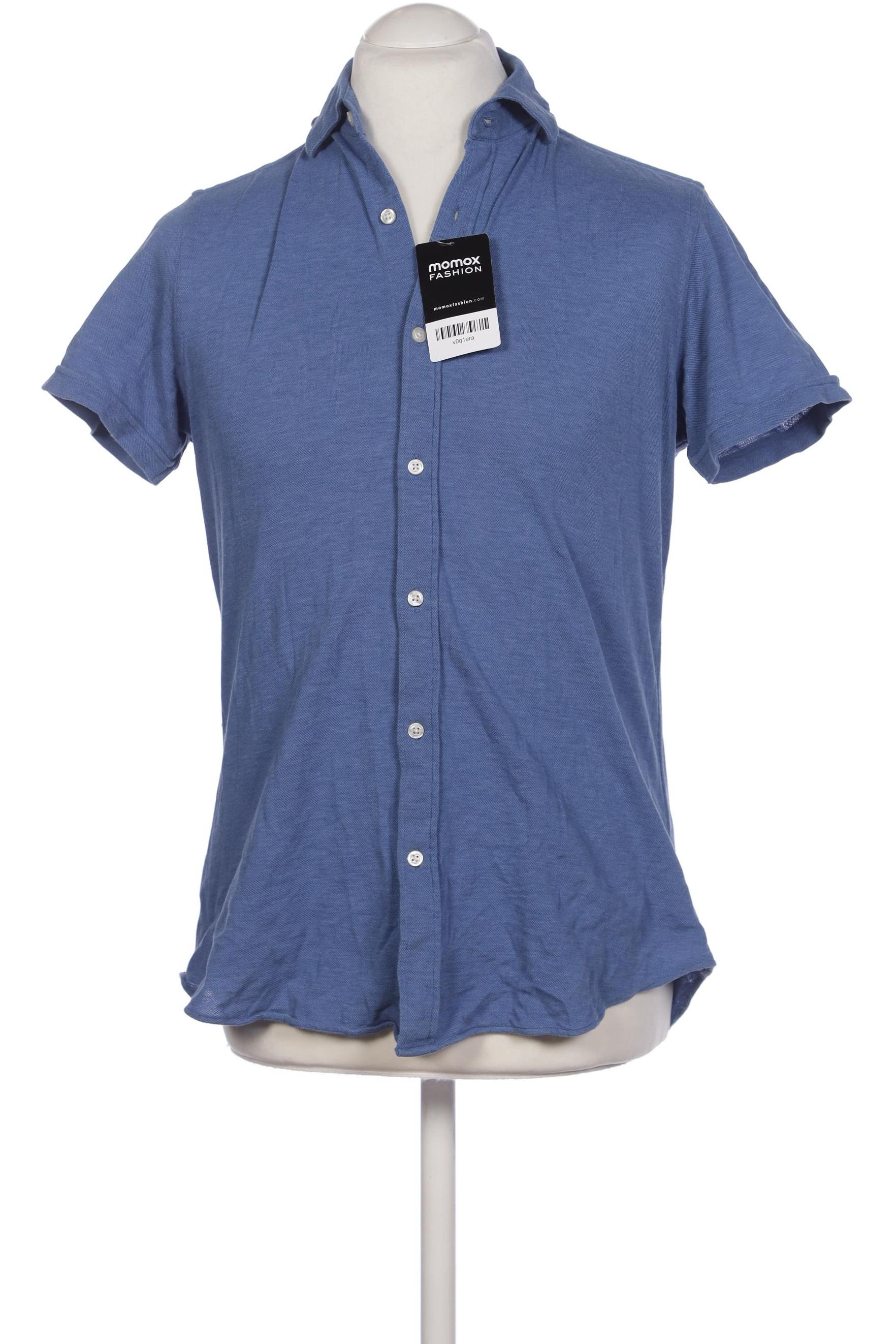 

Massimo Dutti Herren Hemd, blau, Gr. 48