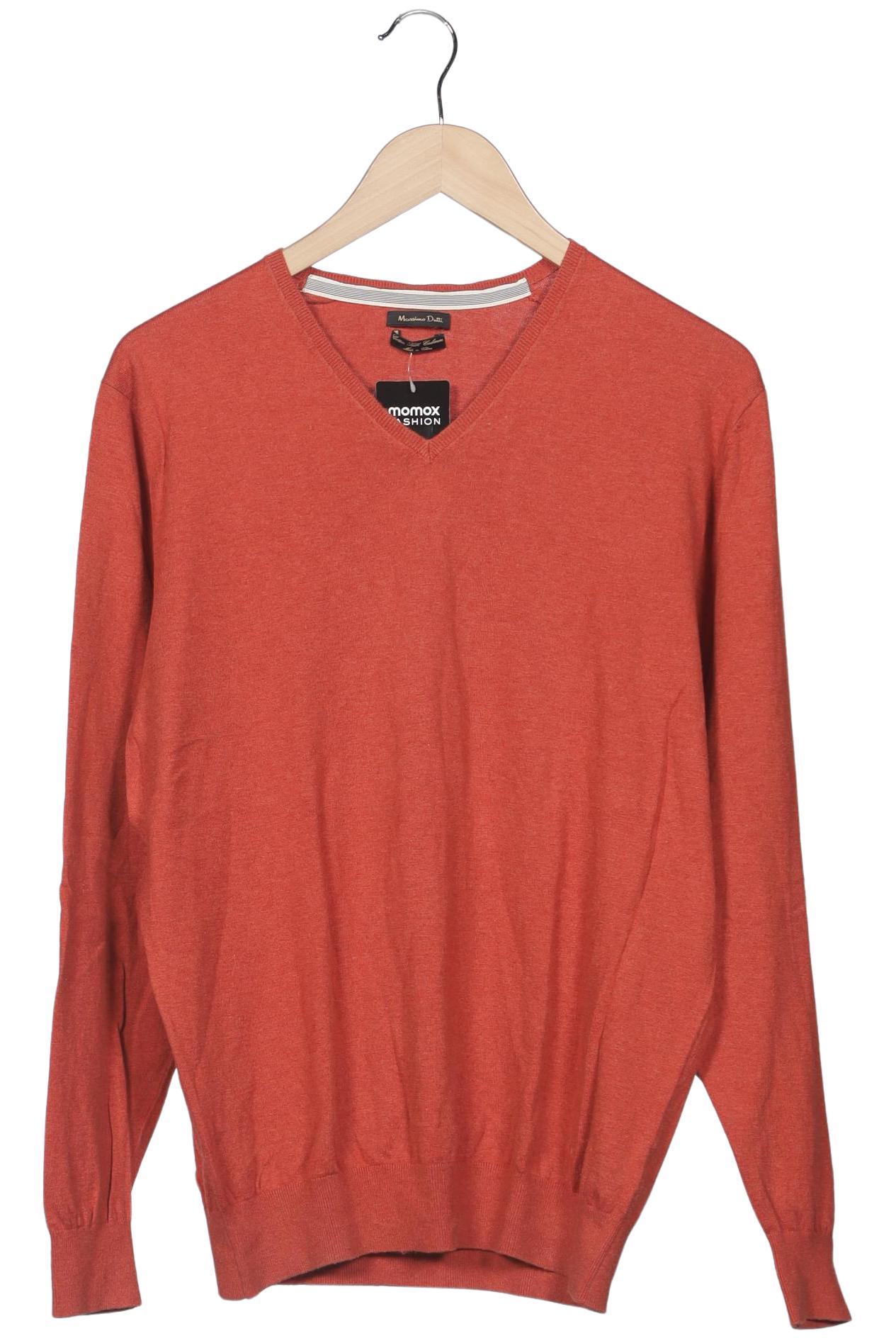 

Massimo Dutti Herren Pullover, rot, Gr. 54