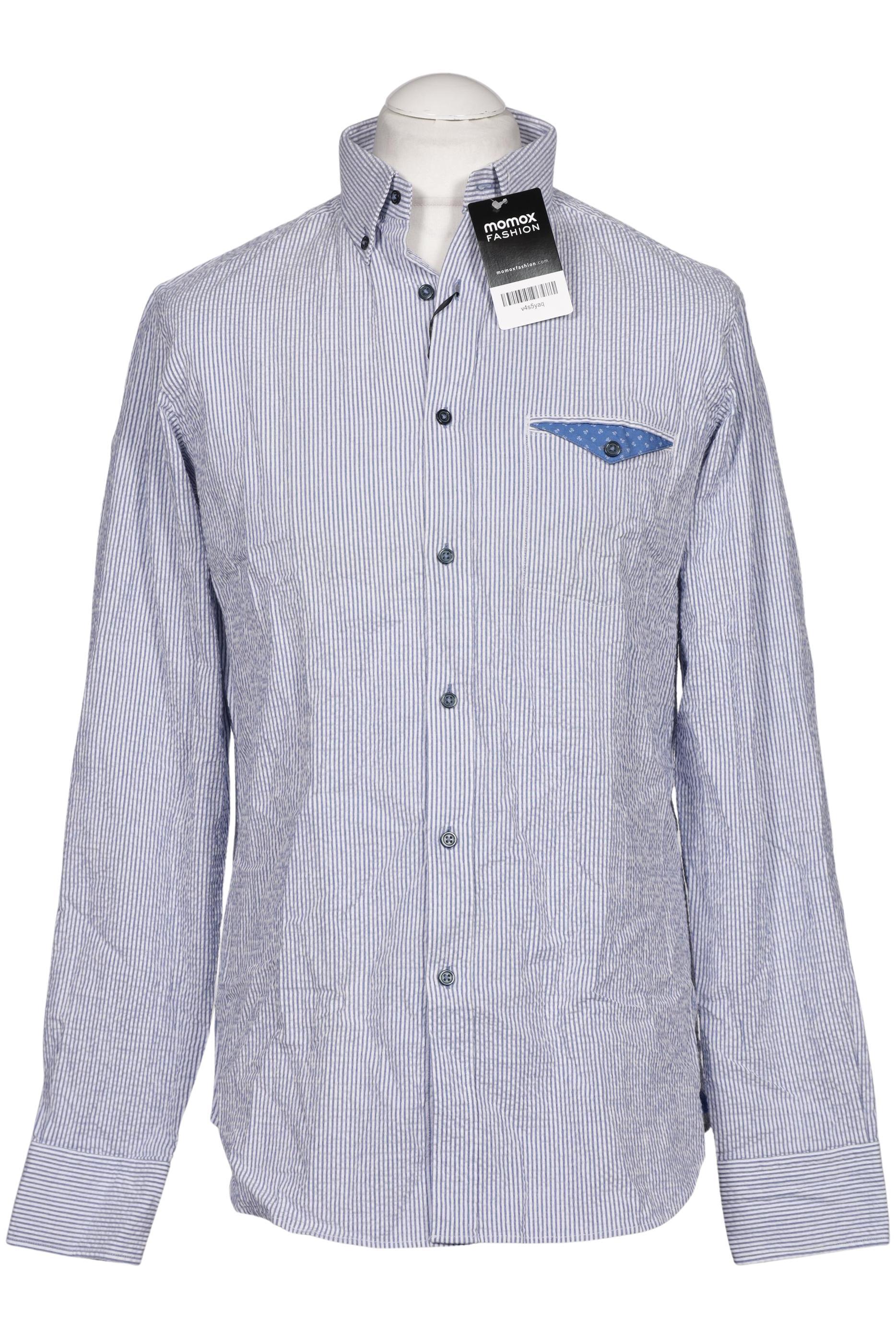 

Massimo Dutti Herren Hemd, hellblau, Gr. 48