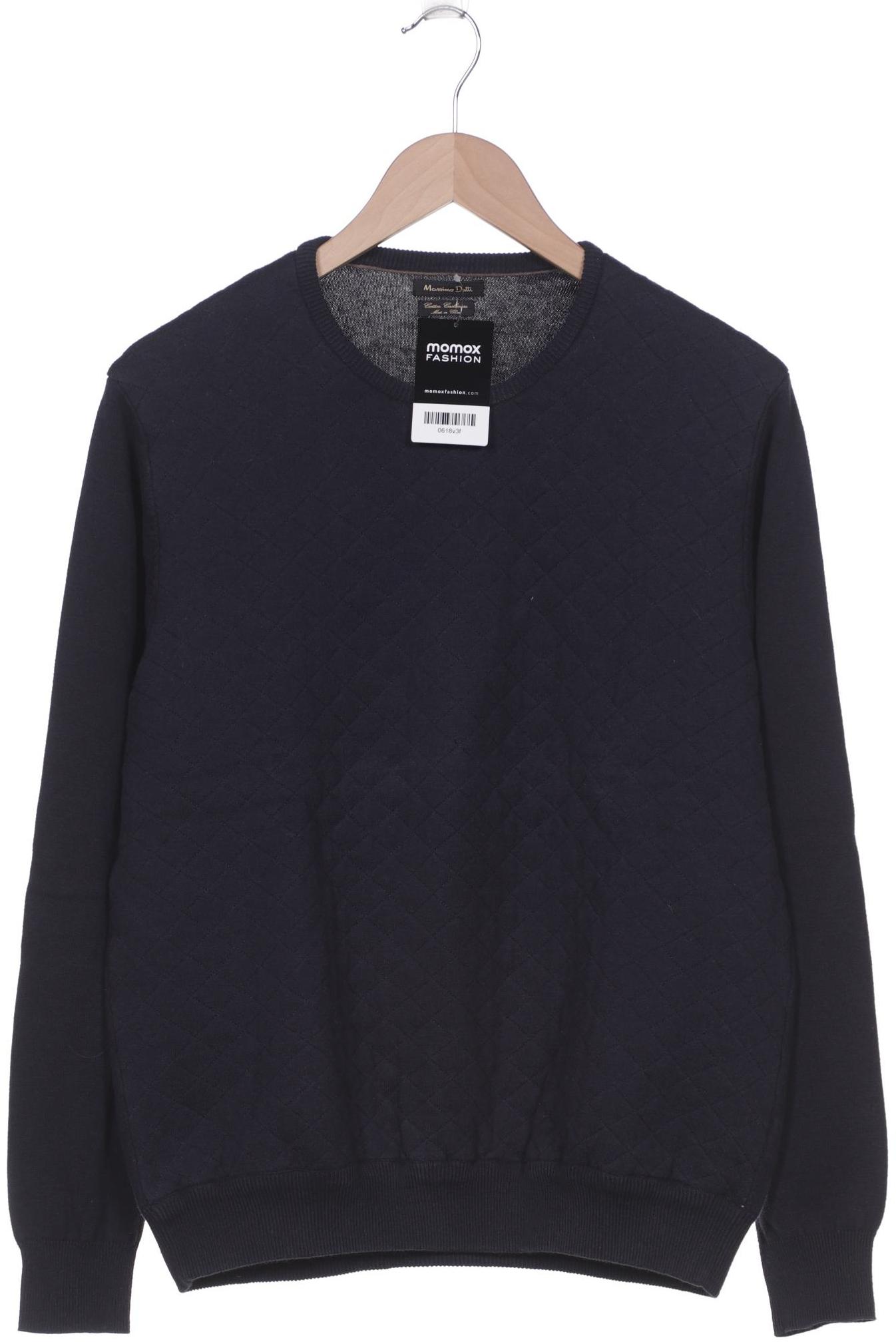 

Massimo Dutti Herren Pullover, marineblau, Gr. 54