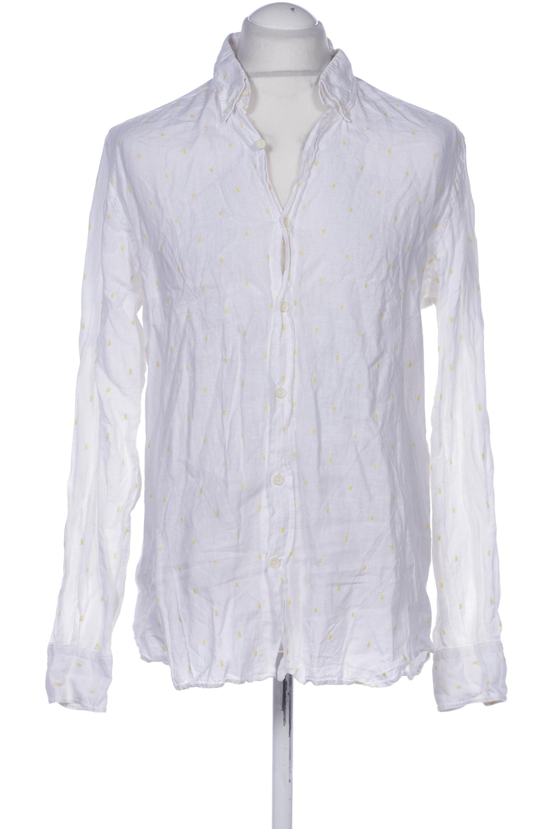 

Massimo Dutti Herren Hemd, cremeweiß, Gr. 52