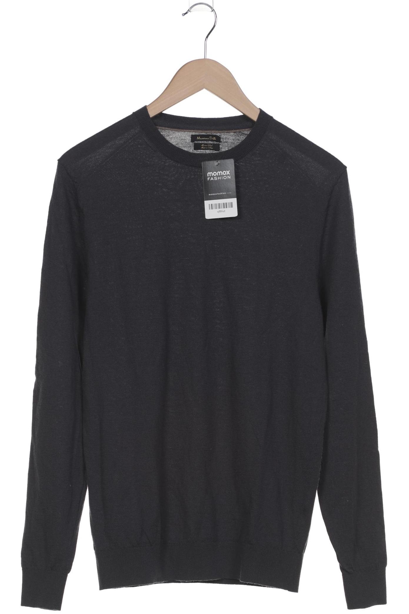 

Massimo Dutti Herren Pullover, marineblau, Gr. 52