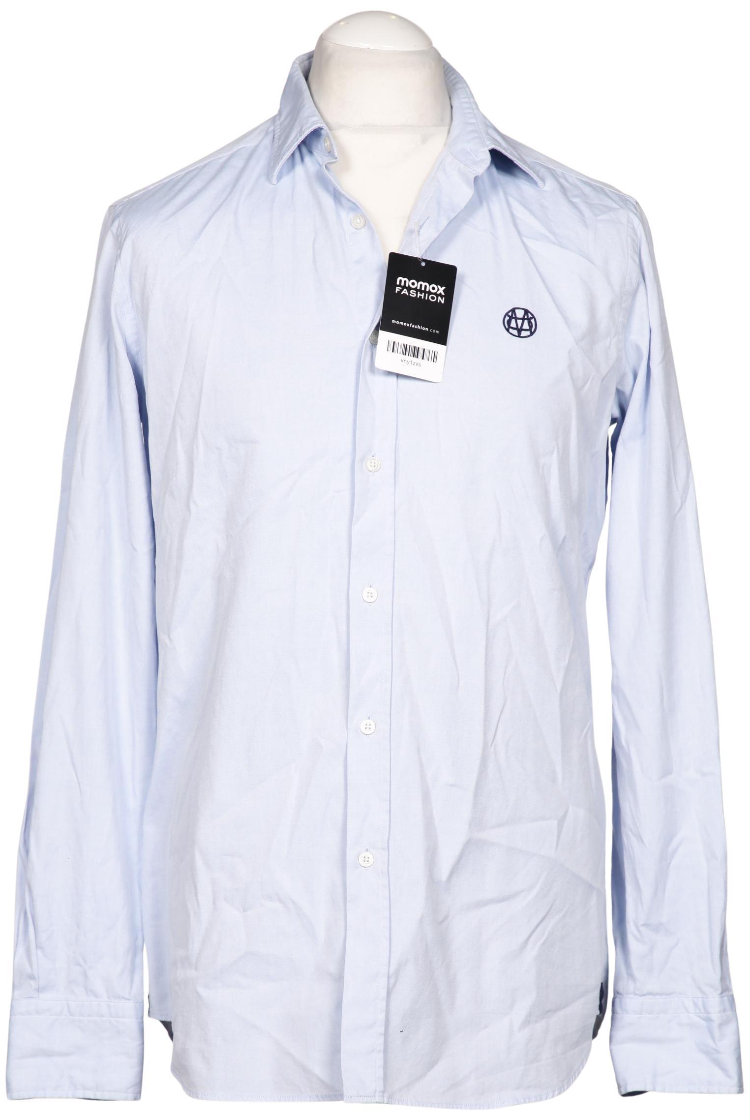 

Massimo Dutti Herren Hemd, hellblau, Gr. 48