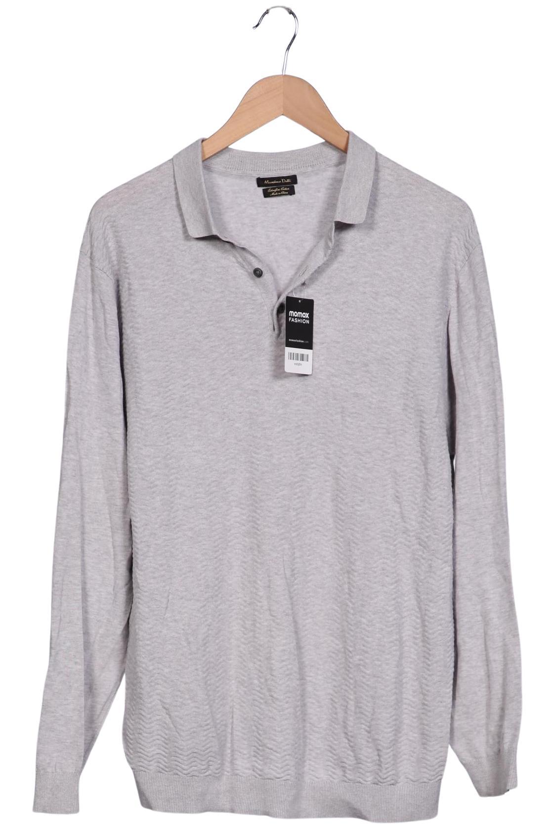 

Massimo Dutti Herren Poloshirt, grau, Gr. 54
