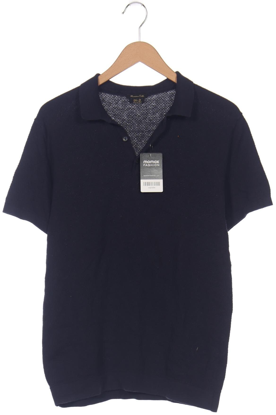 

Massimo Dutti Herren Poloshirt, marineblau, Gr. 52