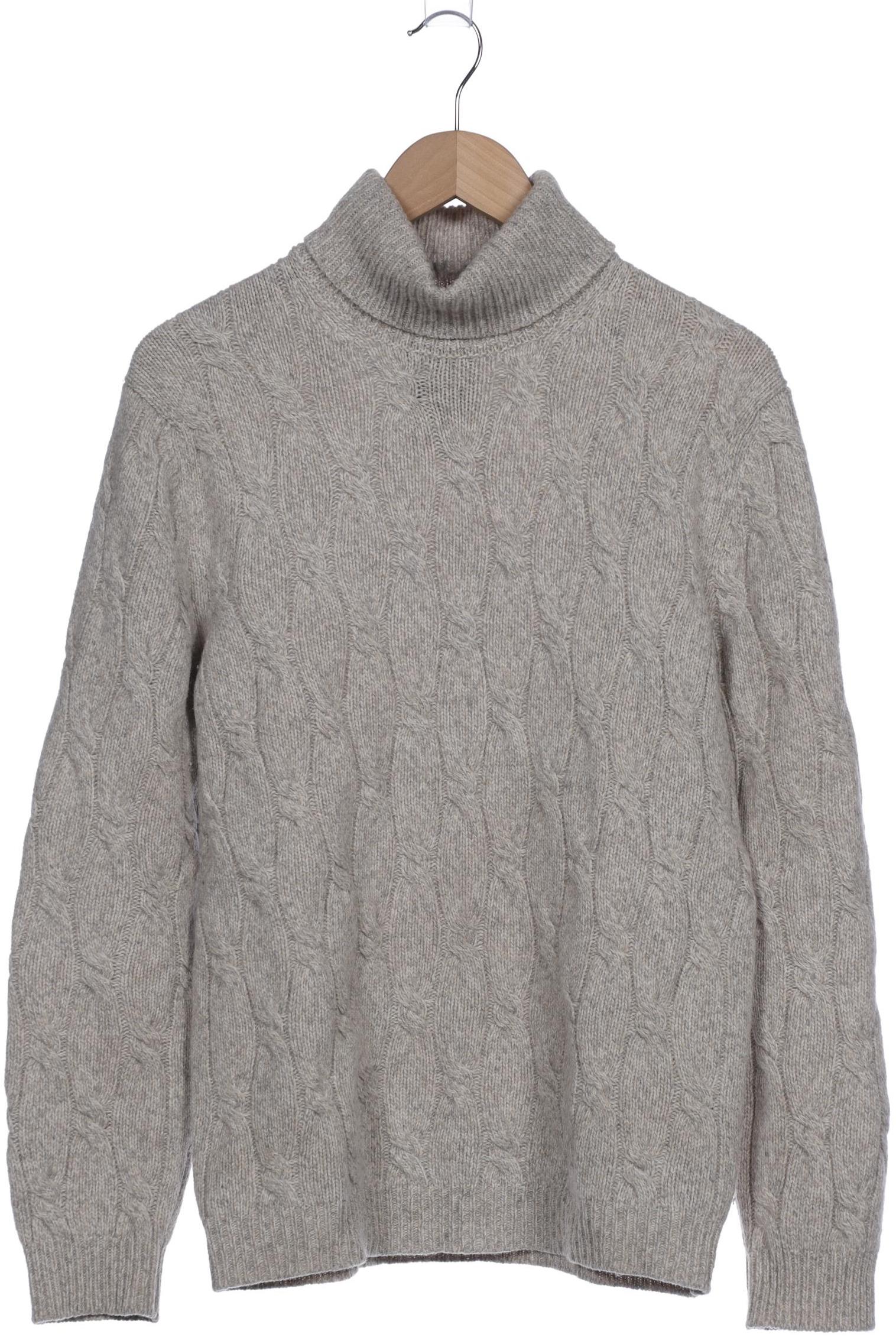 

Massimo Dutti Herren Pullover, grau, Gr. 48