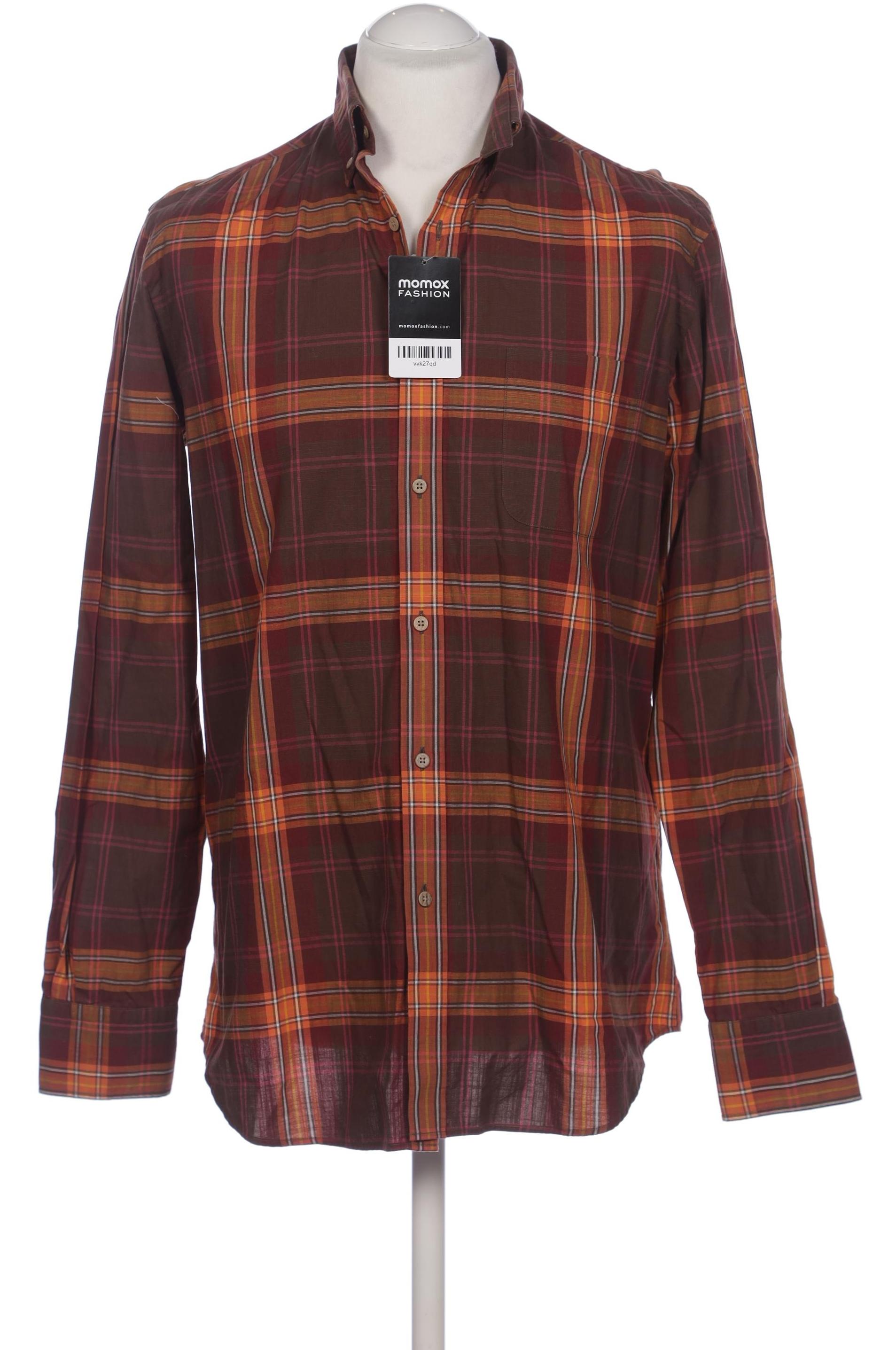 

Massimo Dutti Herren Hemd, braun, Gr. 48
