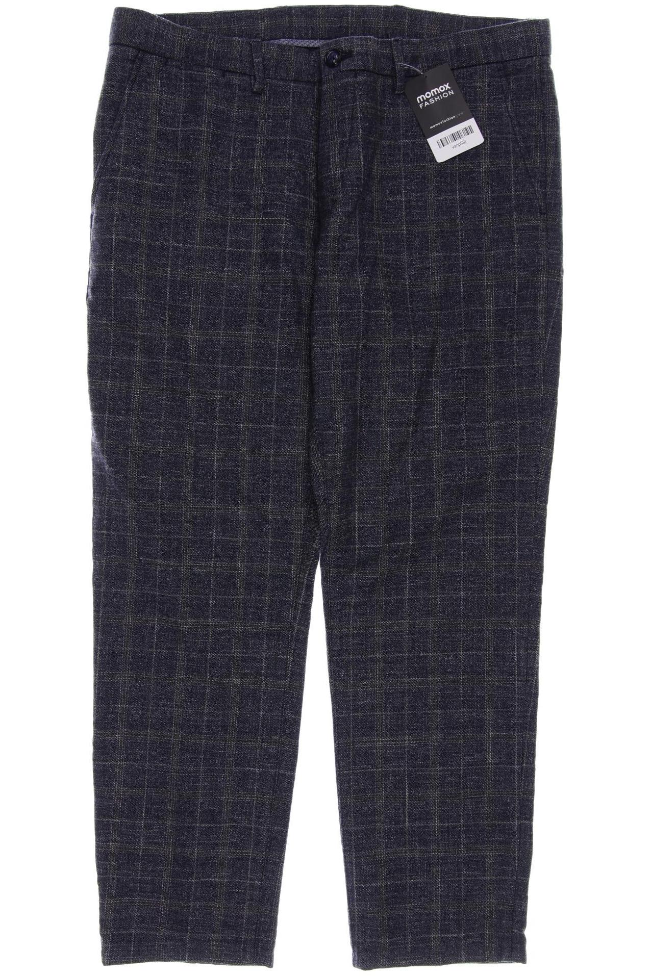 

Massimo Dutti Herren Stoffhose, marineblau, Gr. 36