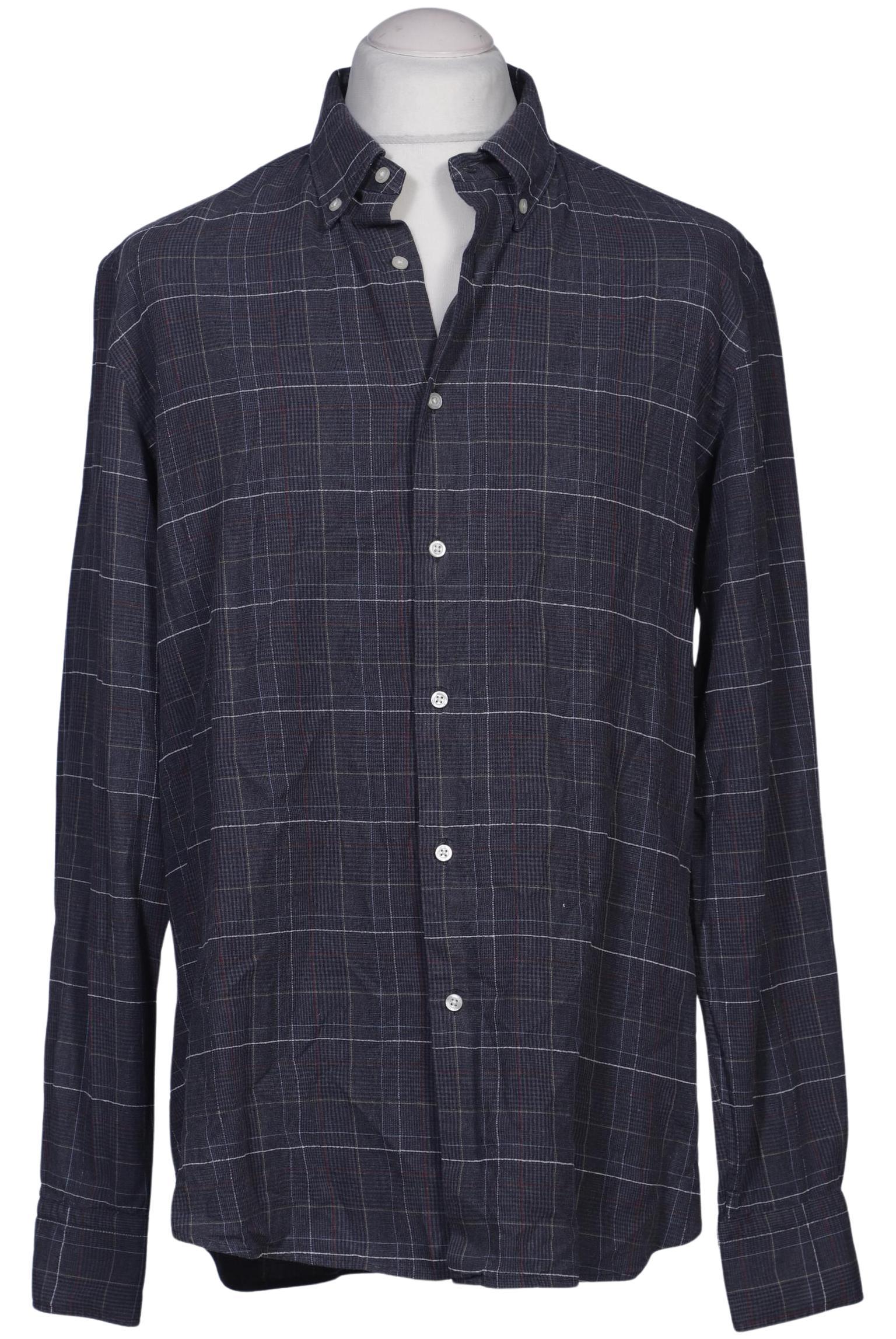 Thumbnail - Massimo Dutti Herren Hemd, marineblau, Gr. 54