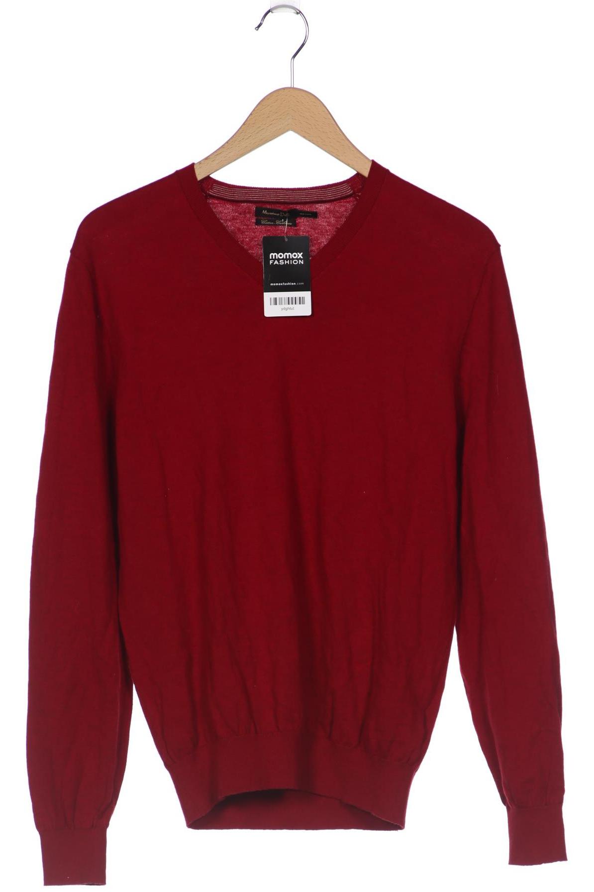 

Massimo Dutti Herren Pullover, bordeaux, Gr. 52