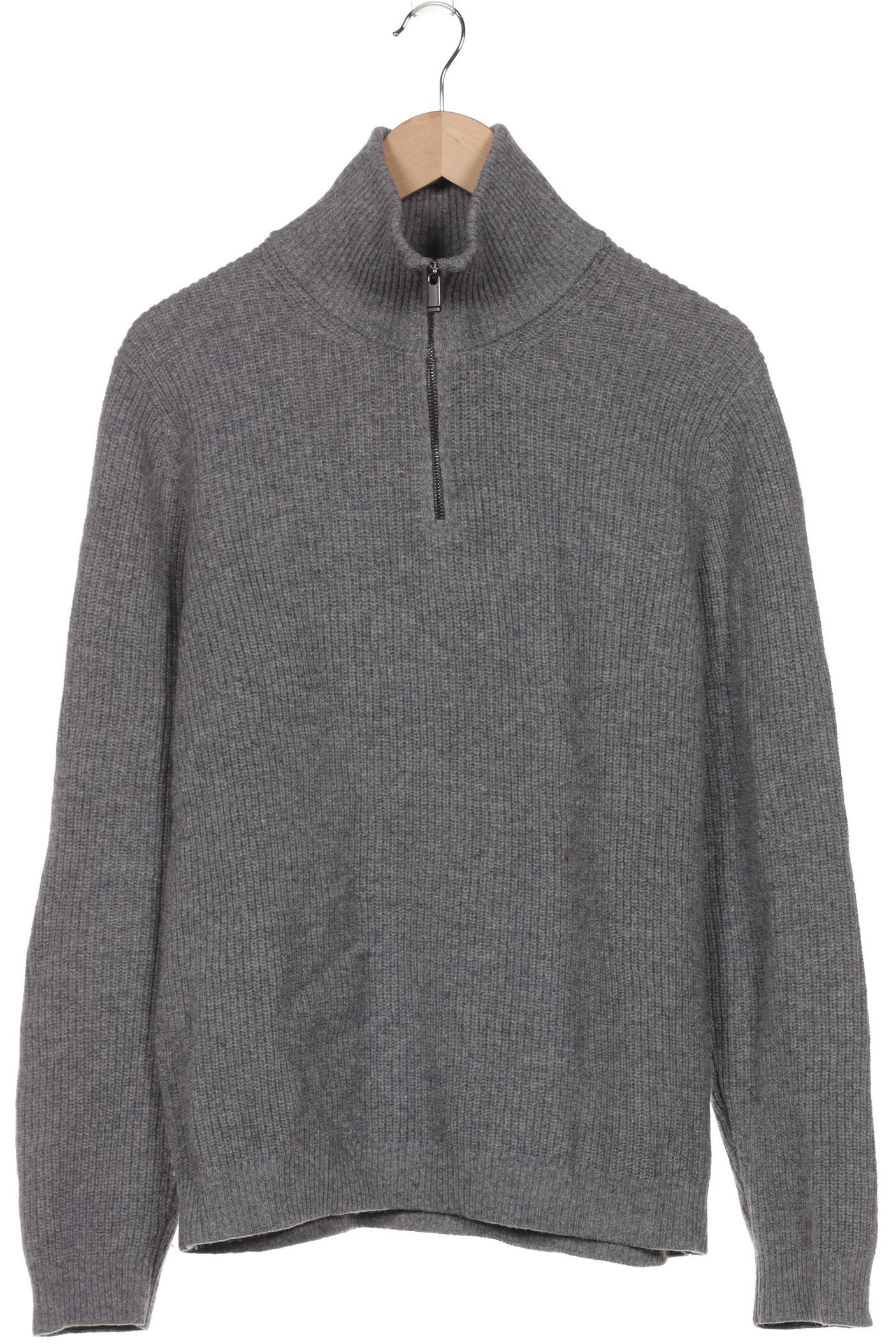 

Massimo Dutti Herren Pullover, grau, Gr. 54