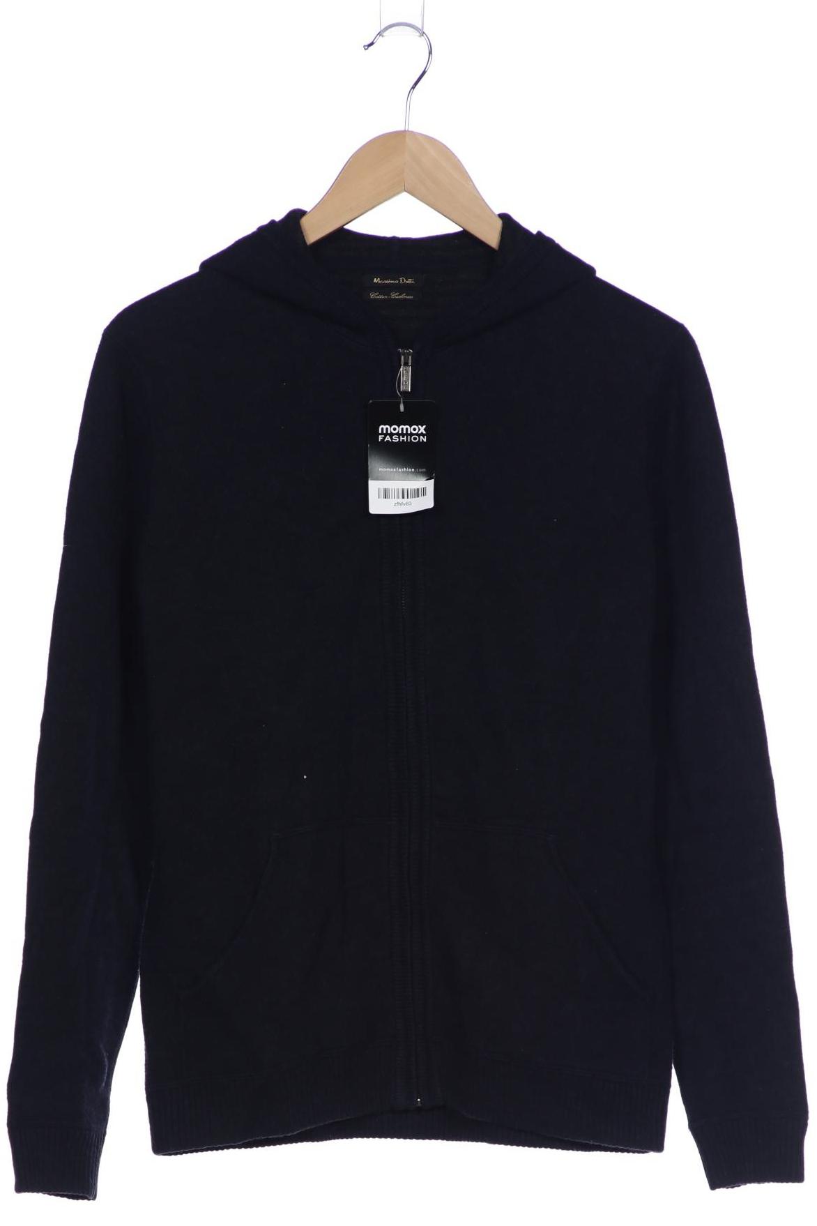 

Massimo Dutti Herren Kapuzenpullover, marineblau, Gr. 48