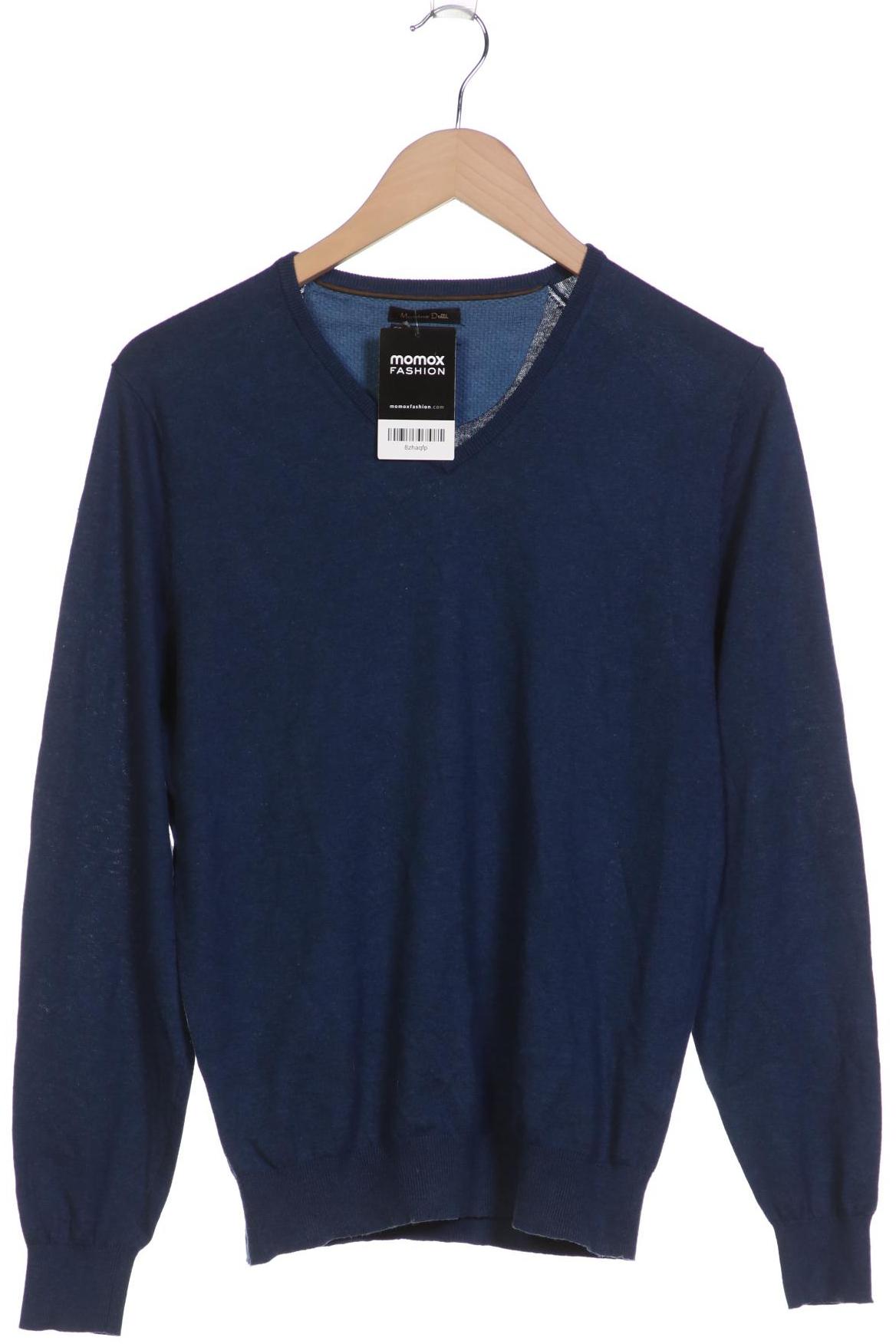 

Massimo Dutti Herren Pullover, marineblau, Gr. 46