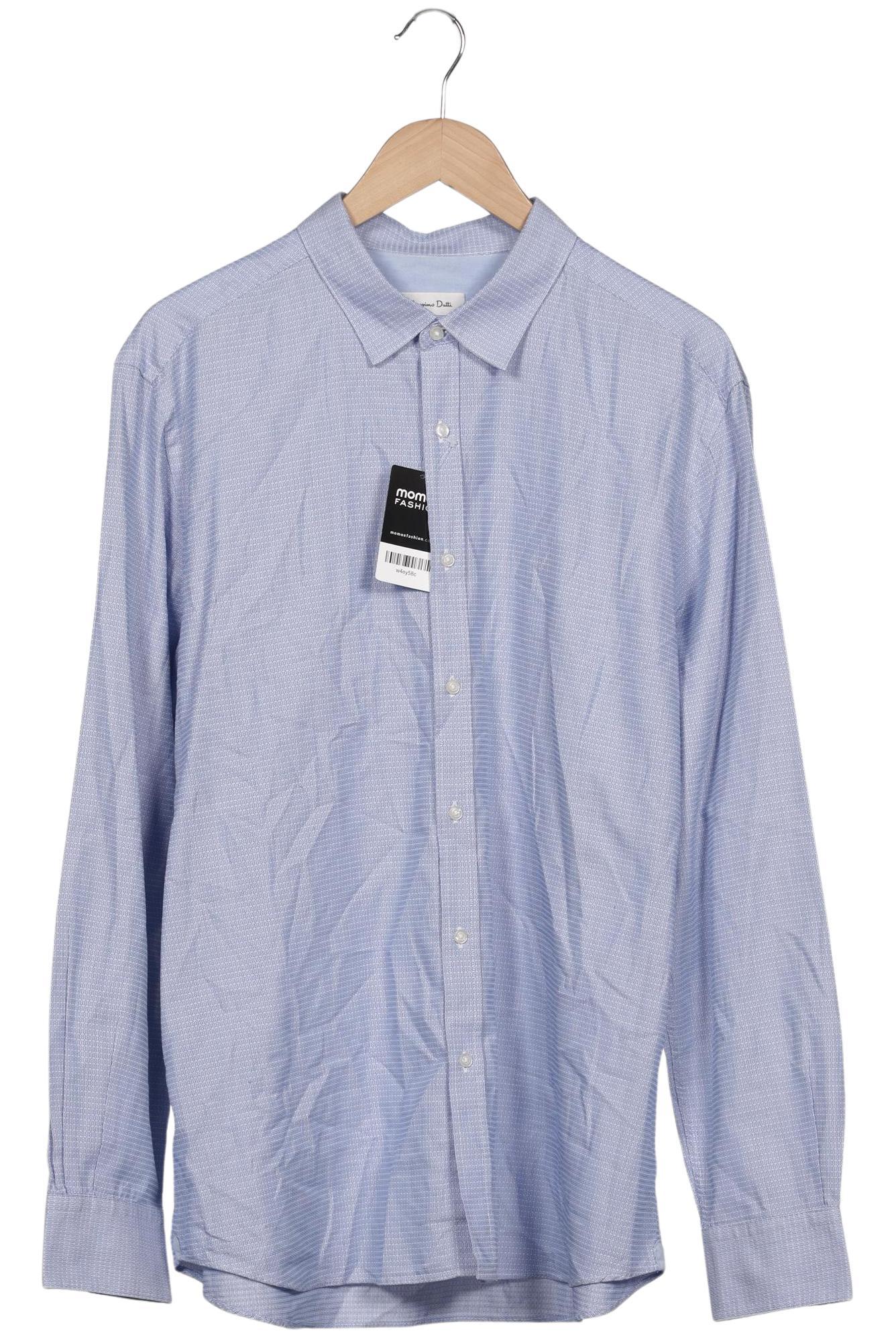 

Massimo Dutti Herren Hemd, hellblau, Gr. 56