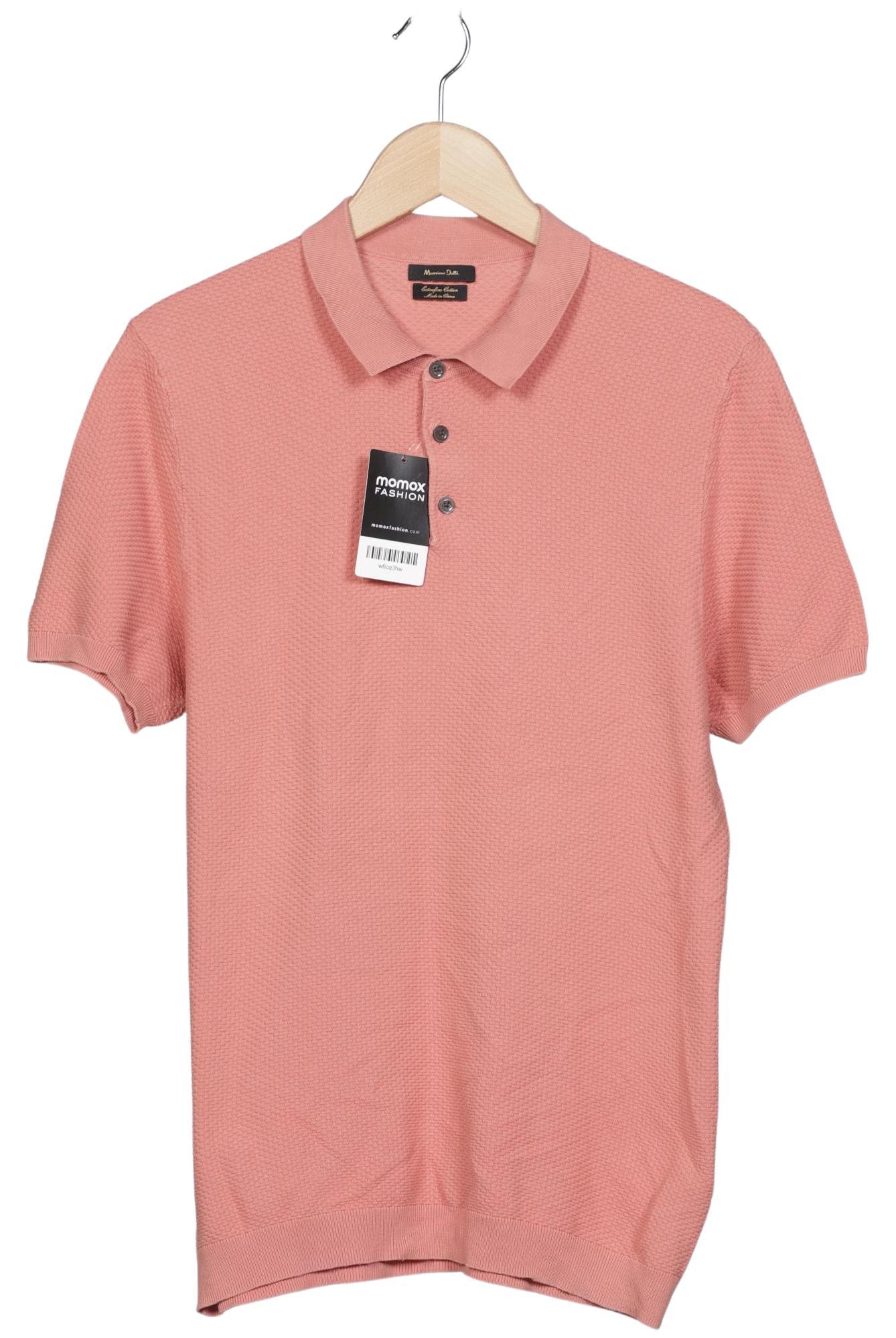 Thumbnail - Massimo Dutti Herren Poloshirt, pink, Gr. 52