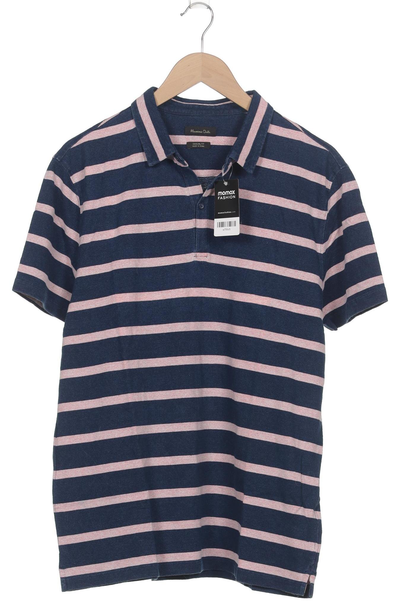 

Massimo Dutti Herren Poloshirt, marineblau, Gr. 54