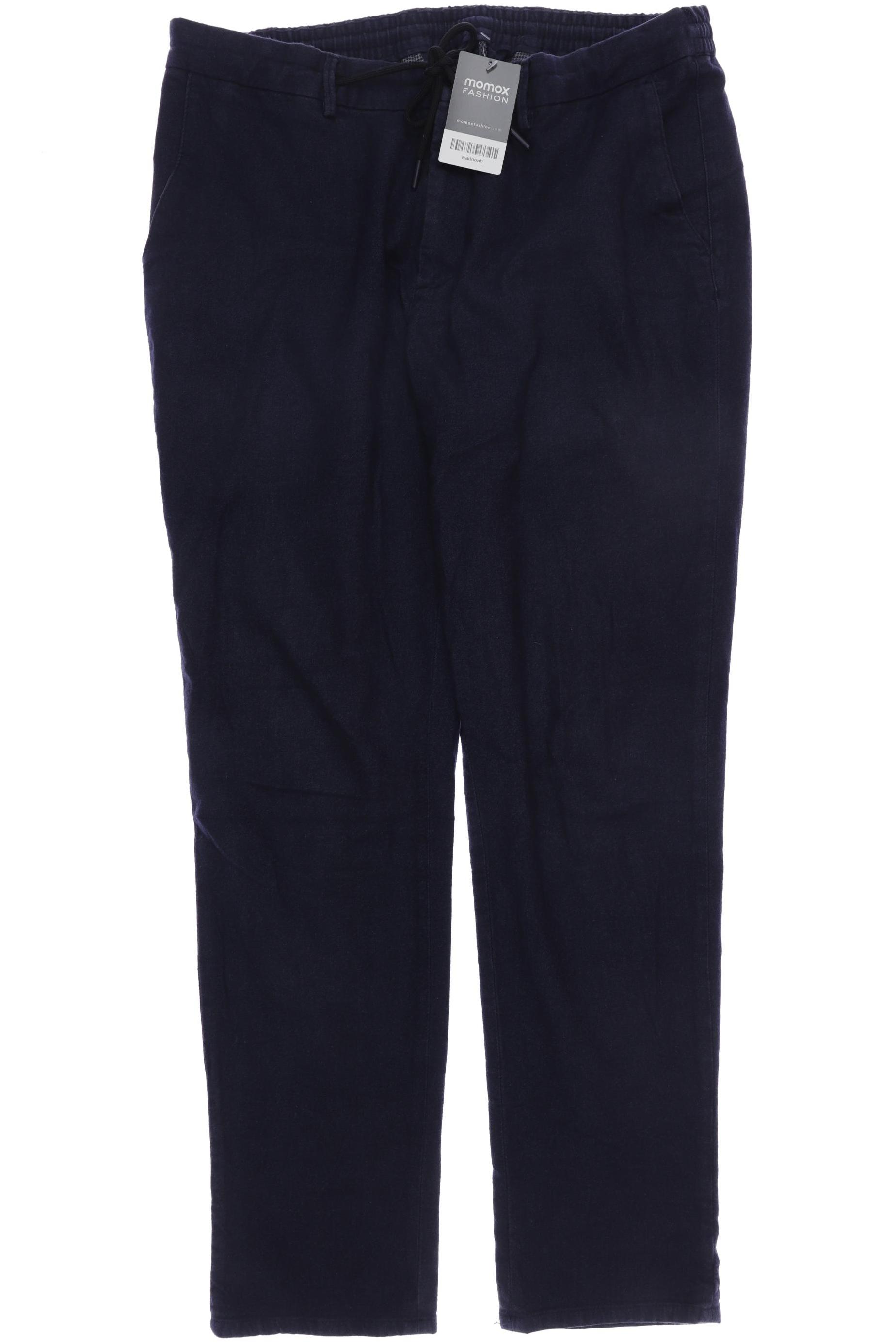 Thumbnail - Massimo Dutti Herren Stoffhose, marineblau, Gr. 46