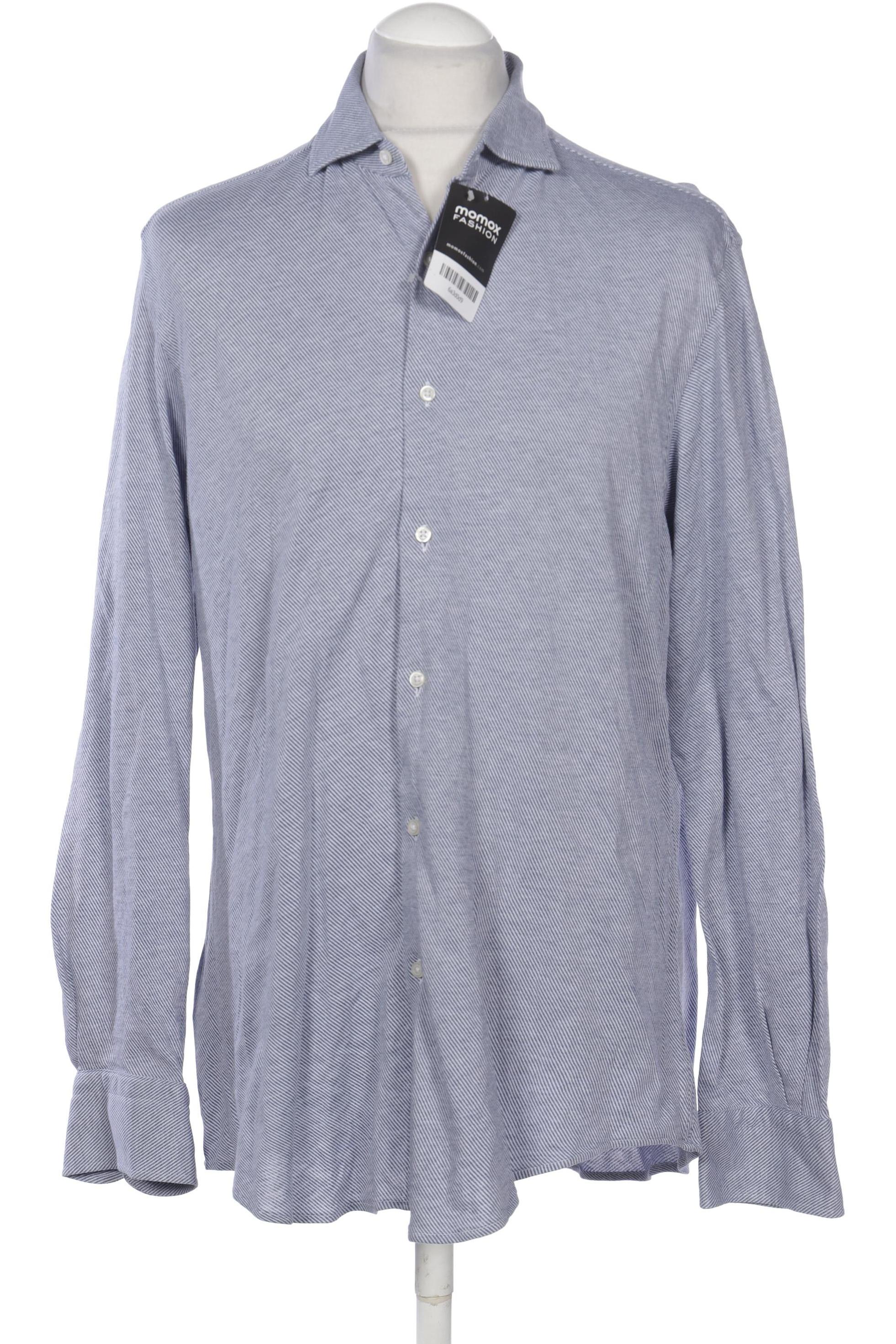

Massimo Dutti Herren Hemd, blau, Gr. 54