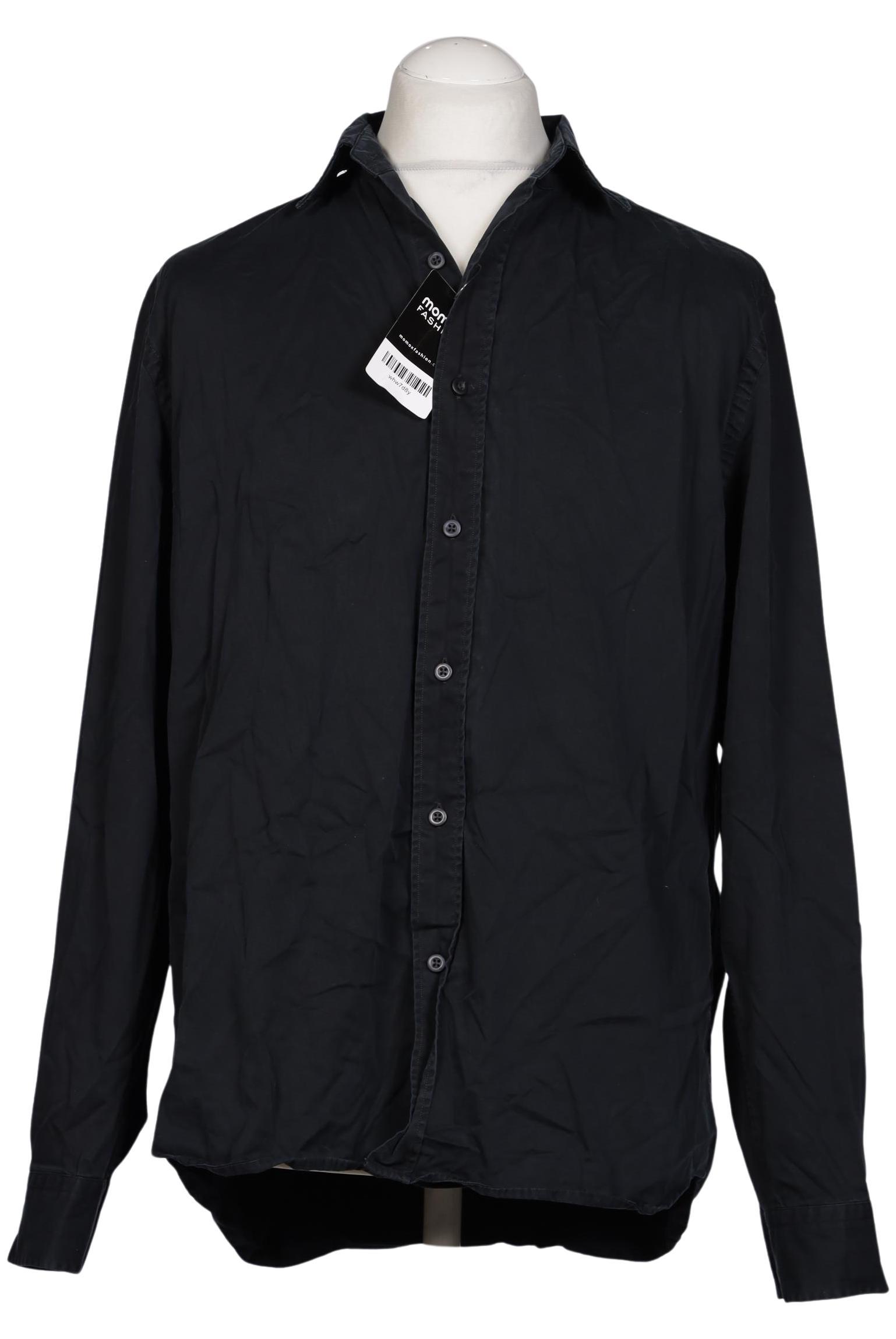 

Massimo Dutti Herren Hemd, marineblau, Gr. 54