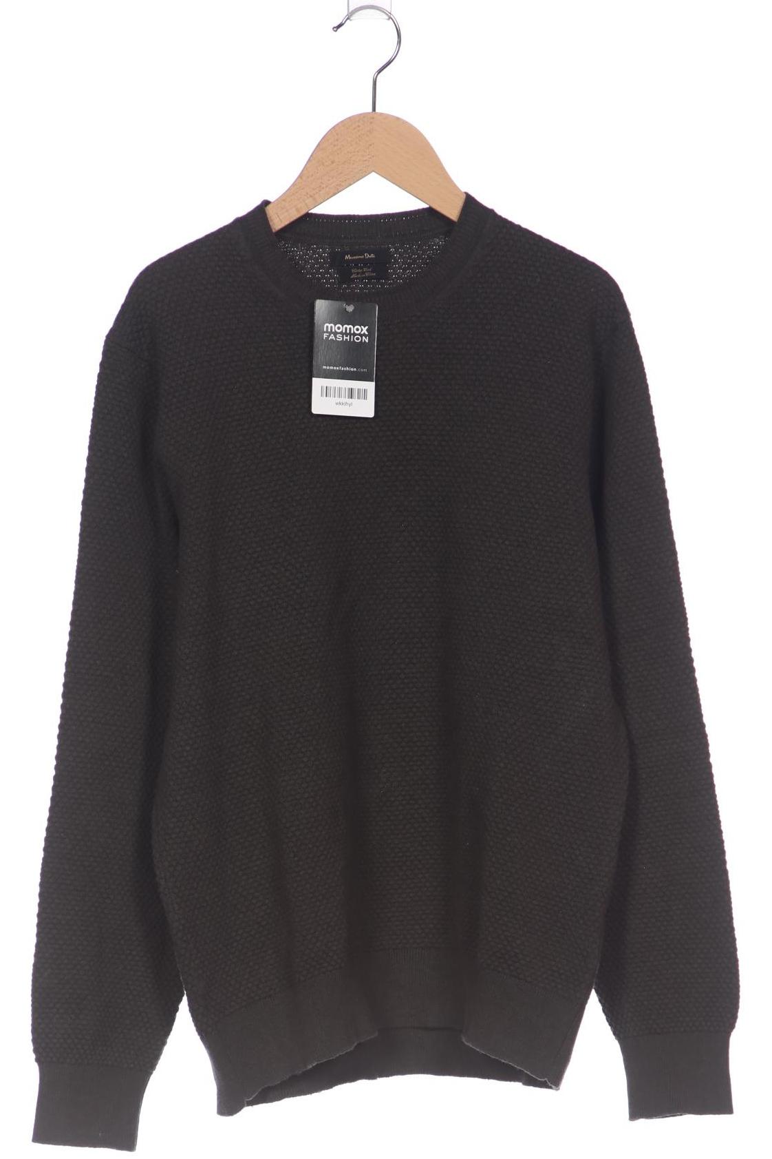 

Massimo Dutti Herren Pullover, grün, Gr. 48