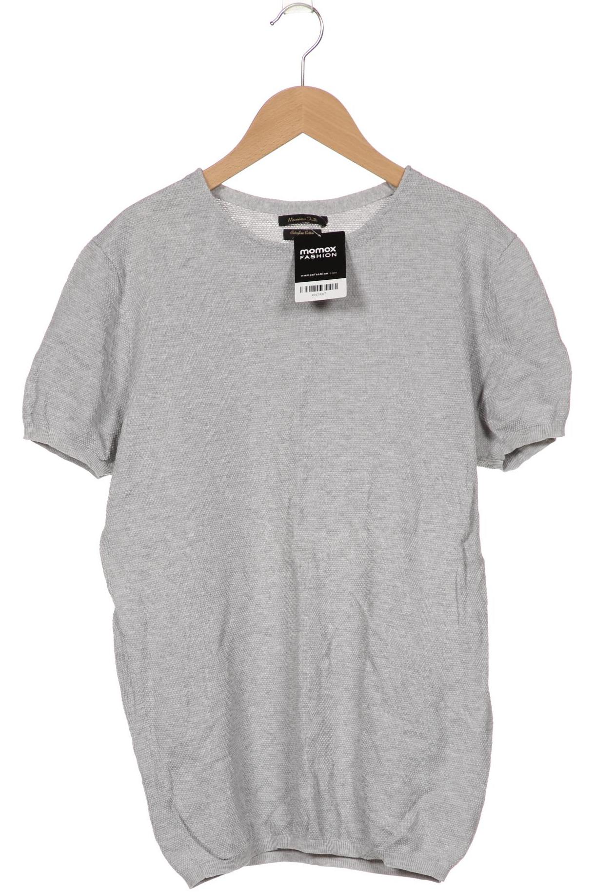 

Massimo Dutti Herren Pullover, grau, Gr. 52