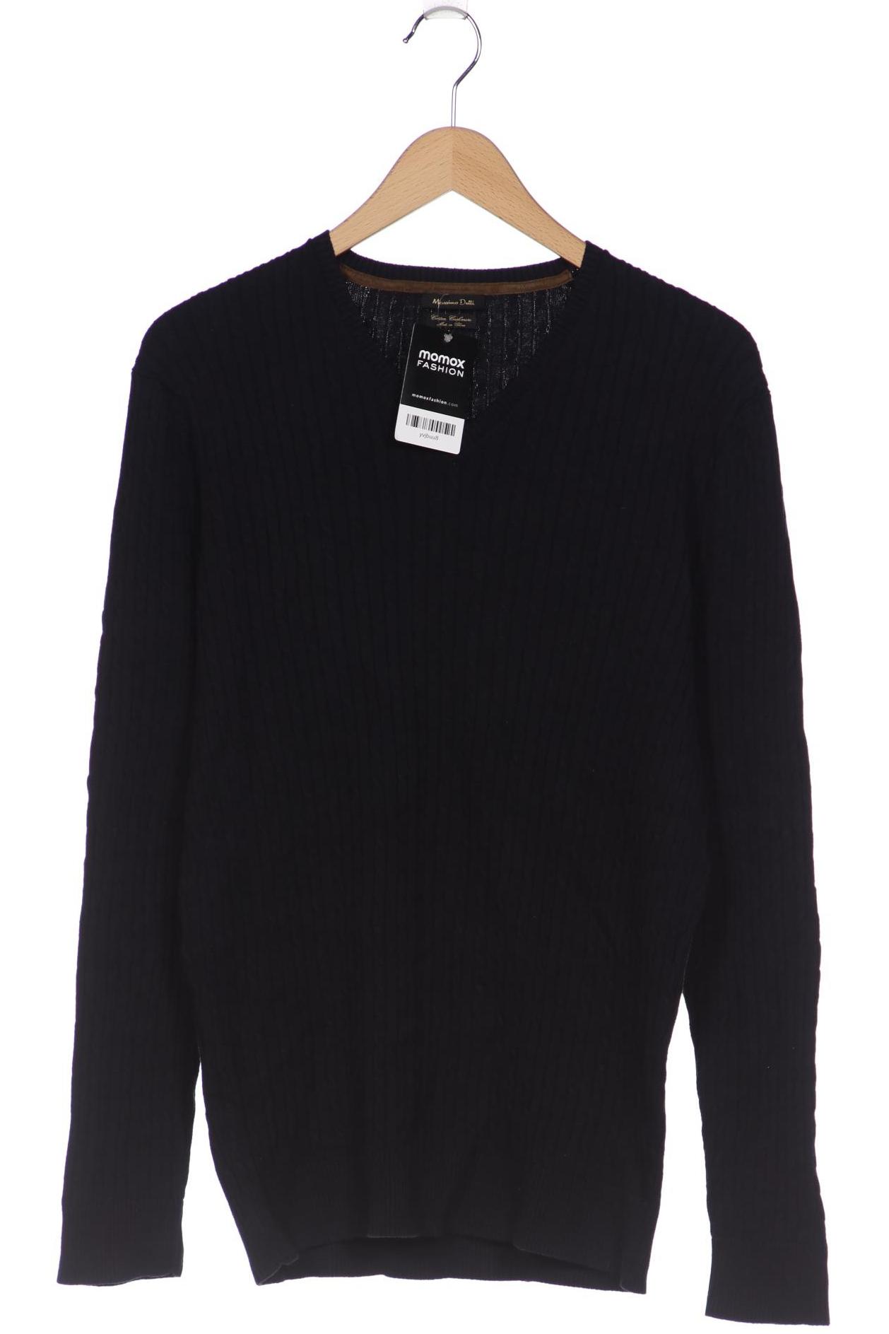 

Massimo Dutti Herren Pullover, marineblau