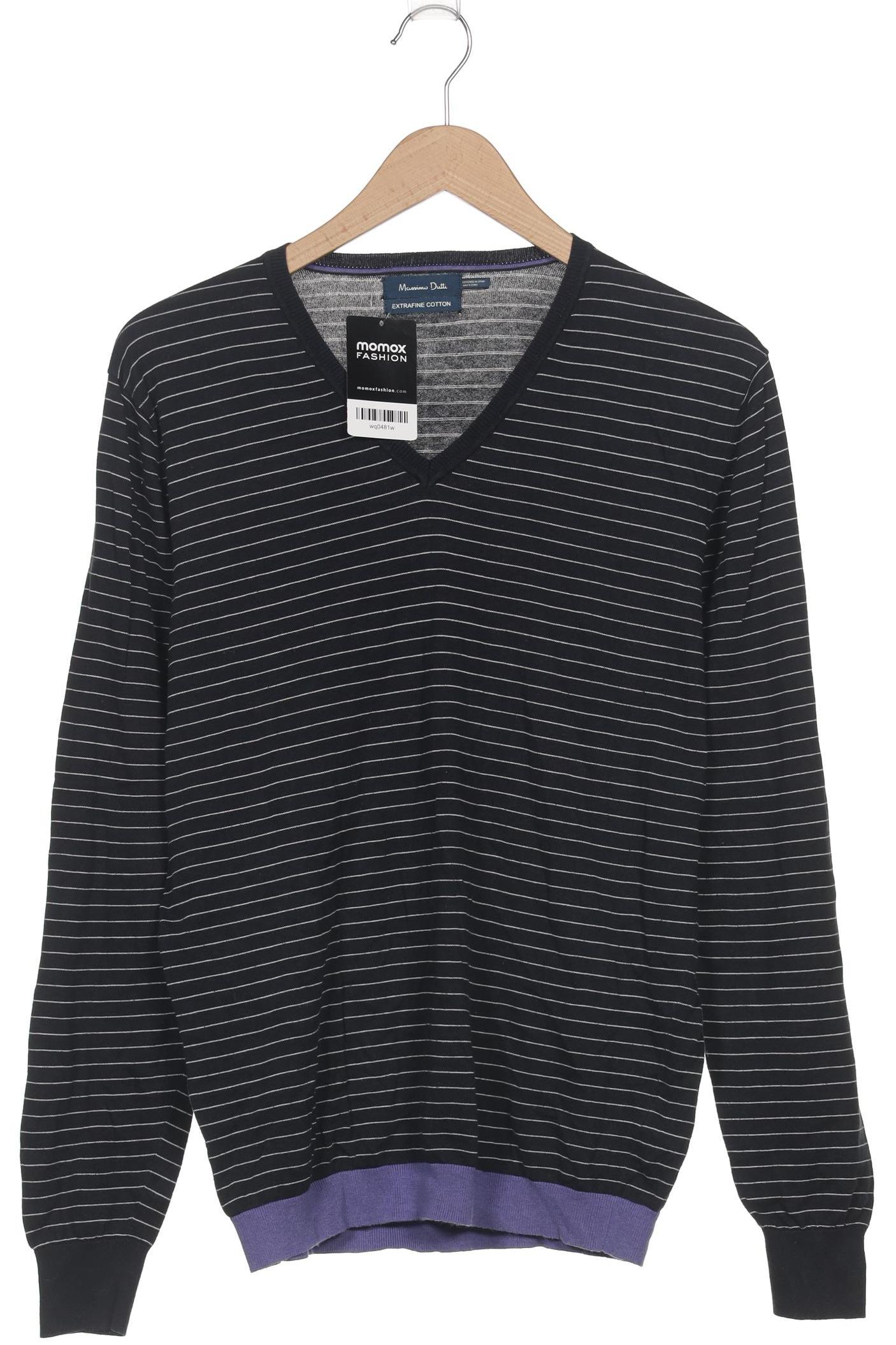 

Massimo Dutti Herren Pullover, schwarz, Gr. 52