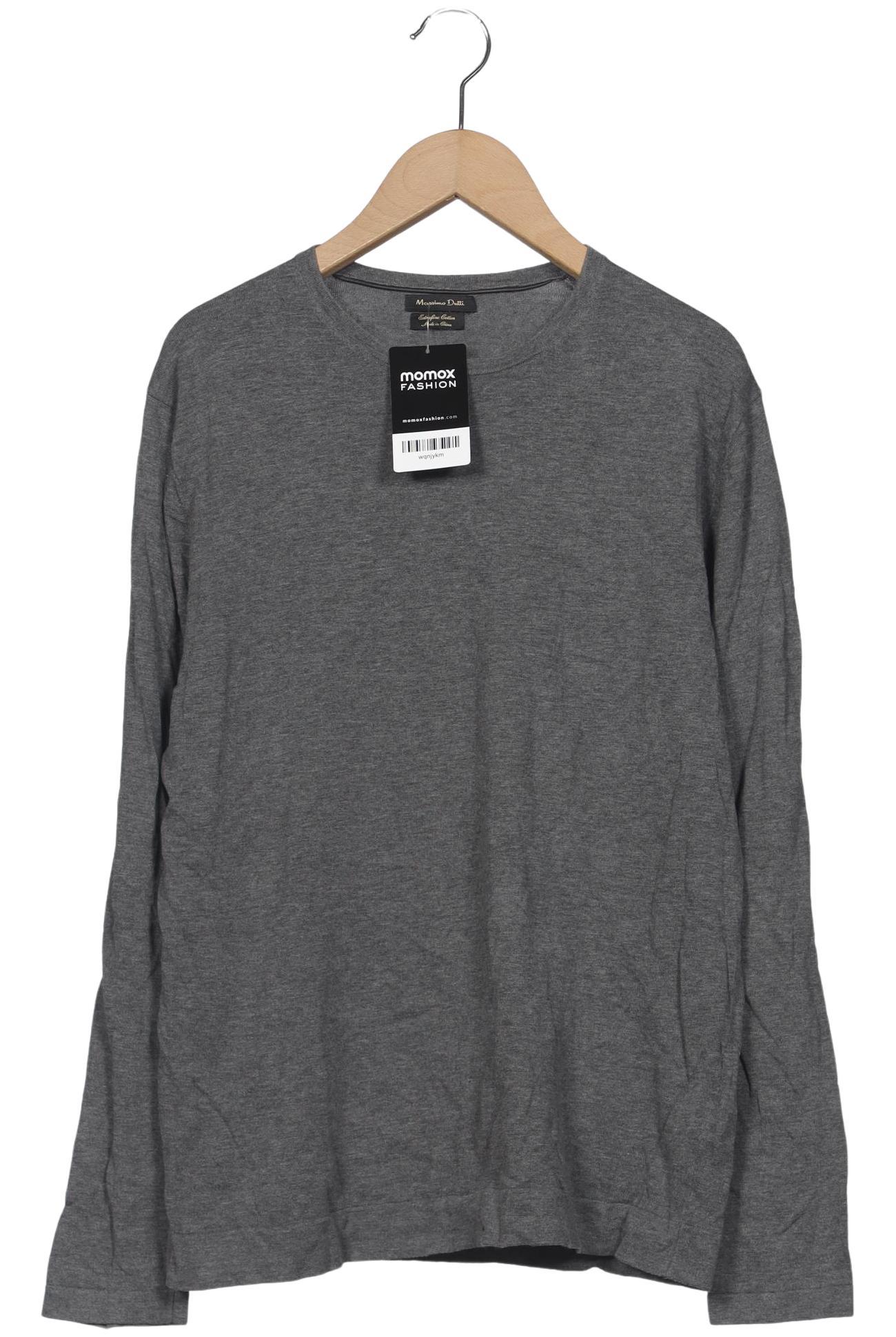 

Massimo Dutti Herren Pullover, grau, Gr. 52