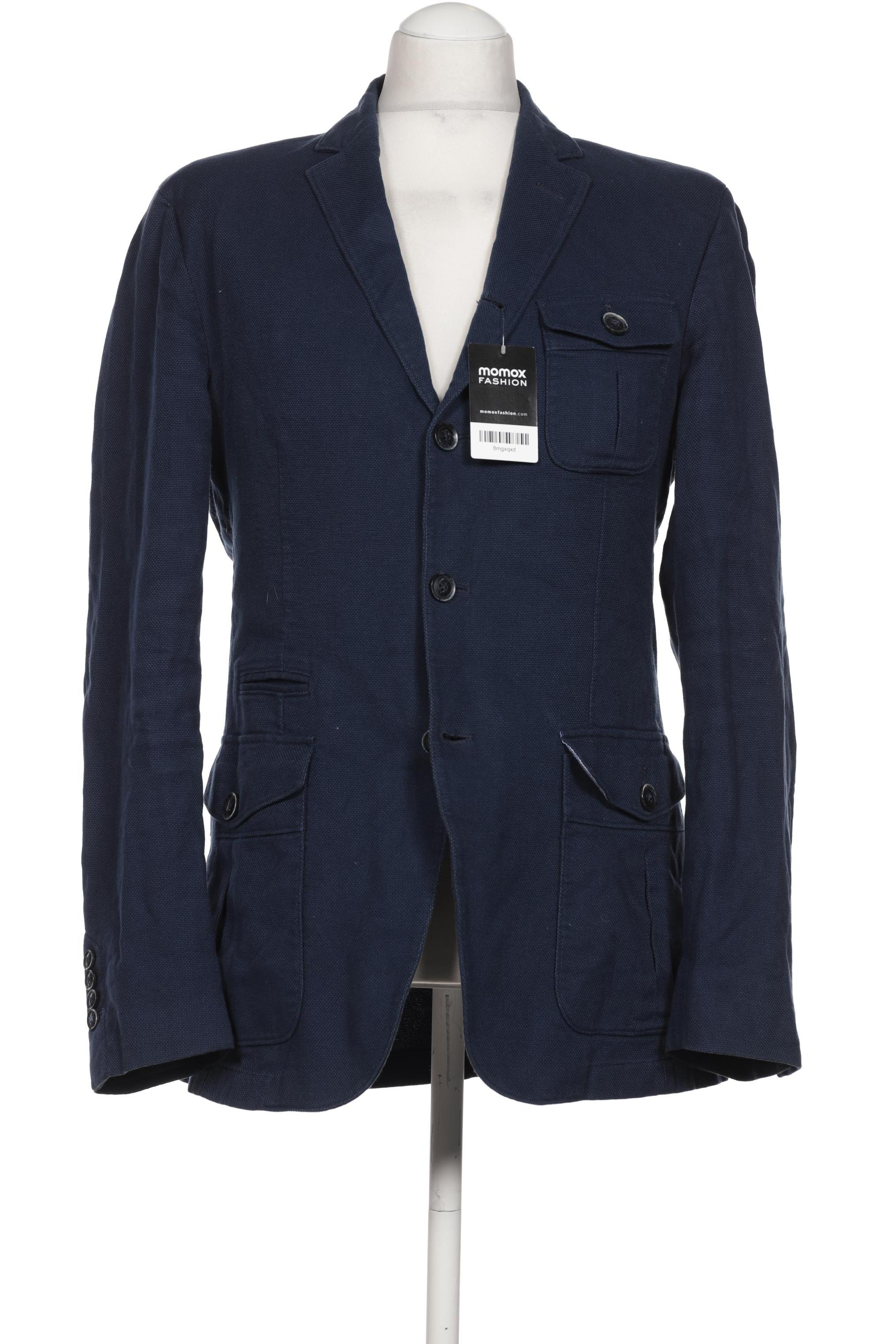 

Massimo Dutti Herren Sakko, marineblau, Gr. 50